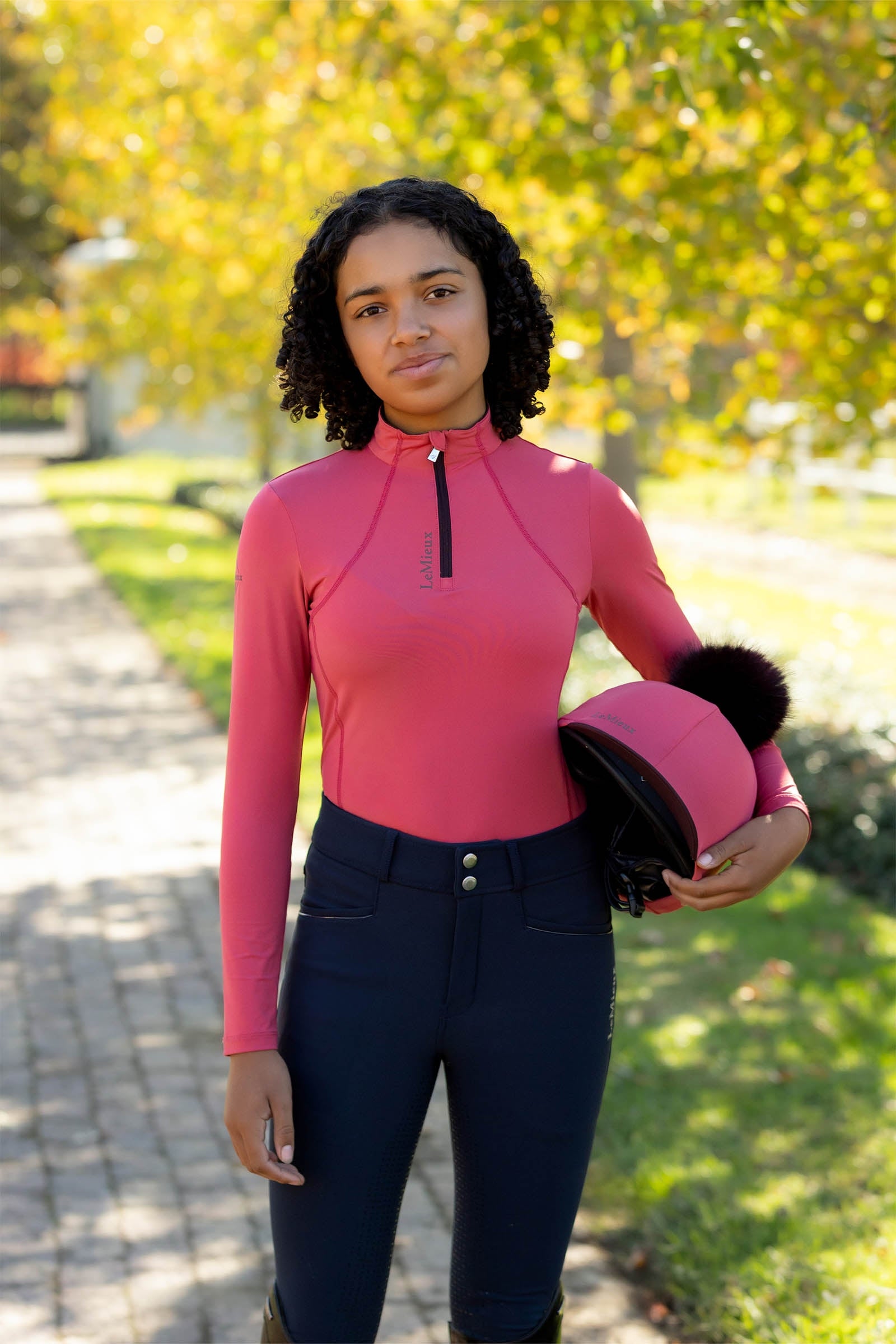 LeMieux Young Rider Classique UV Base Layer Kids Apparel