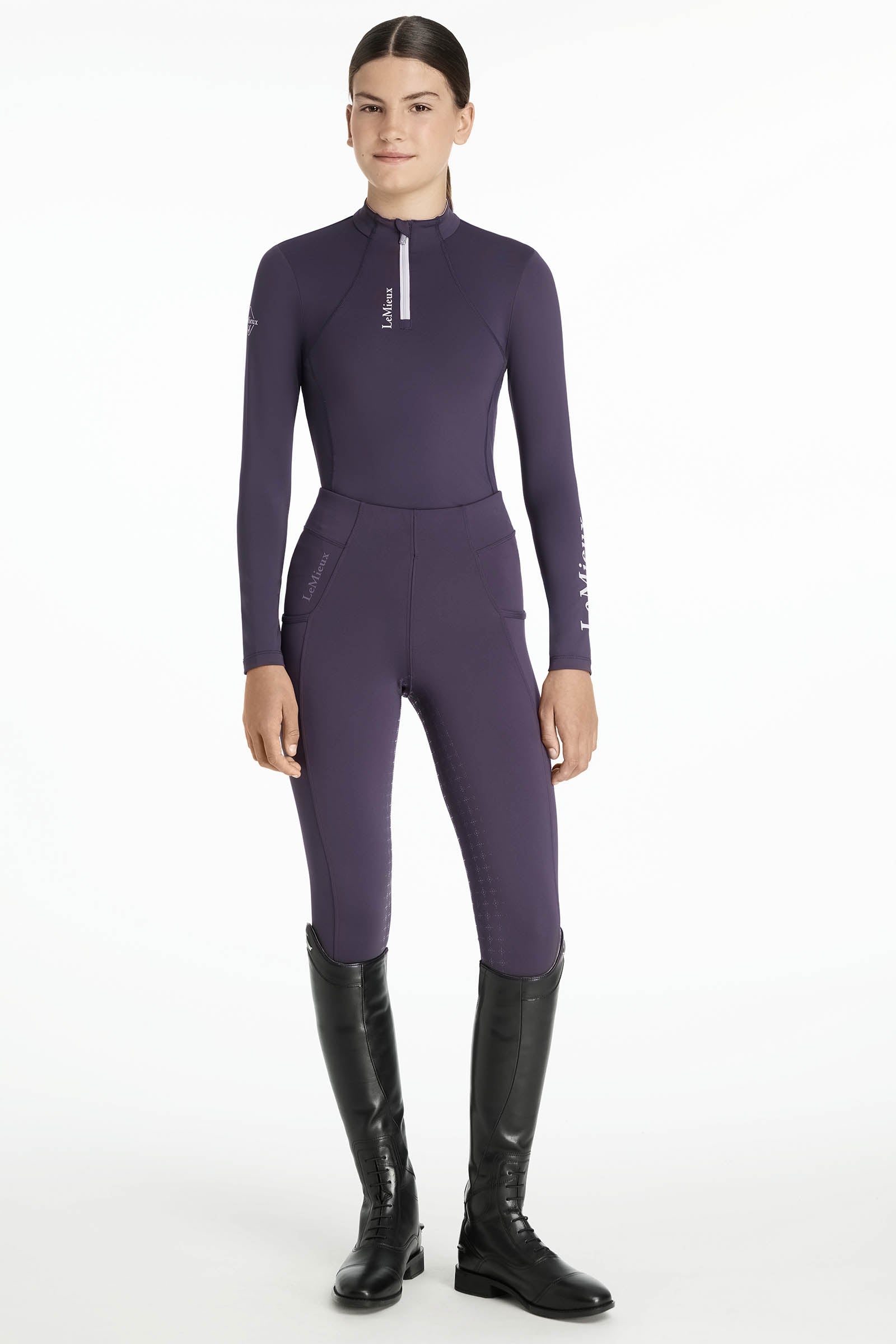 LeMieux Young Rider Classique UV Base Layer Kids Apparel