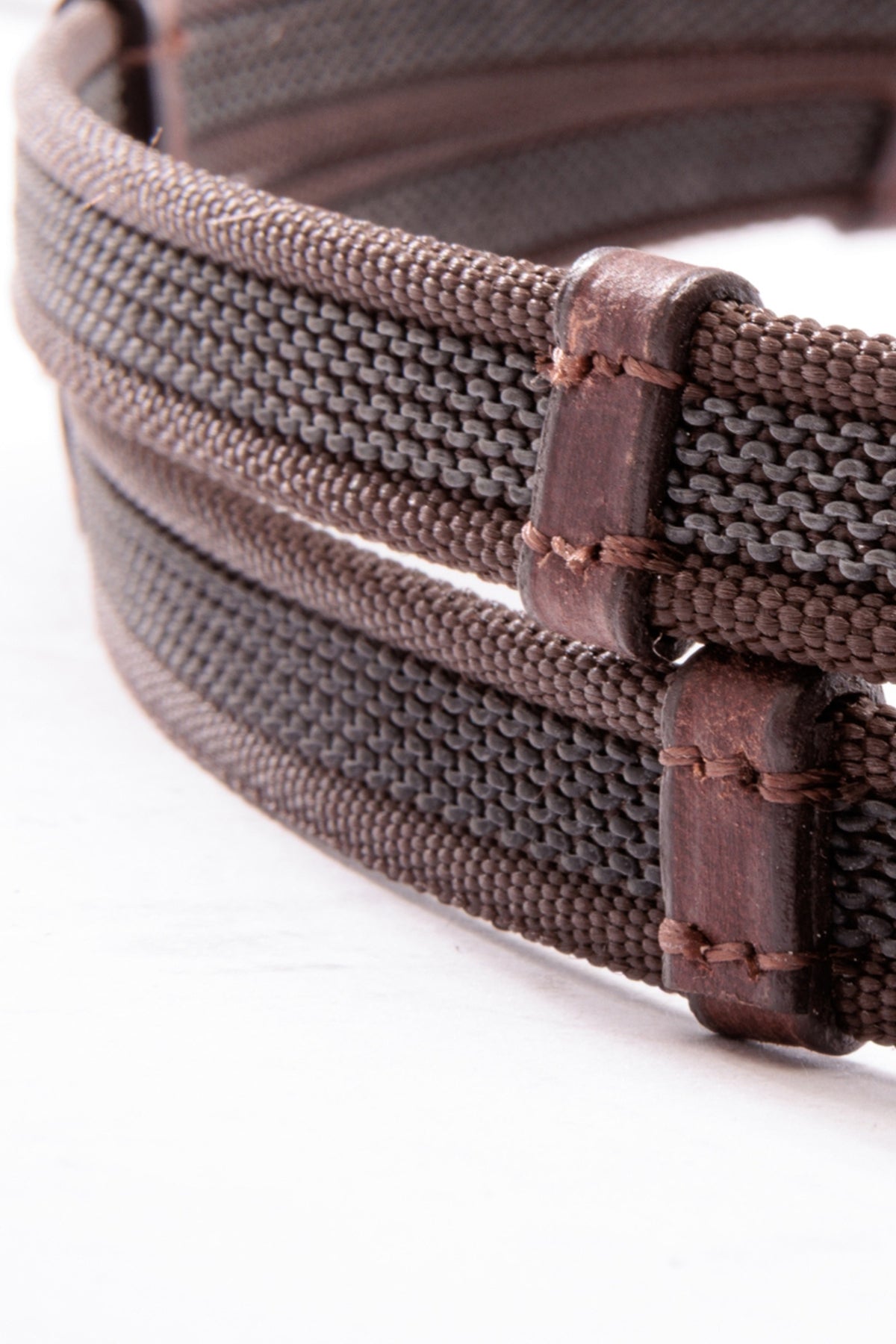 Kavalkade Rubberised Reins With 5 Stops, Oiled, 16 mm Bridles & Reins