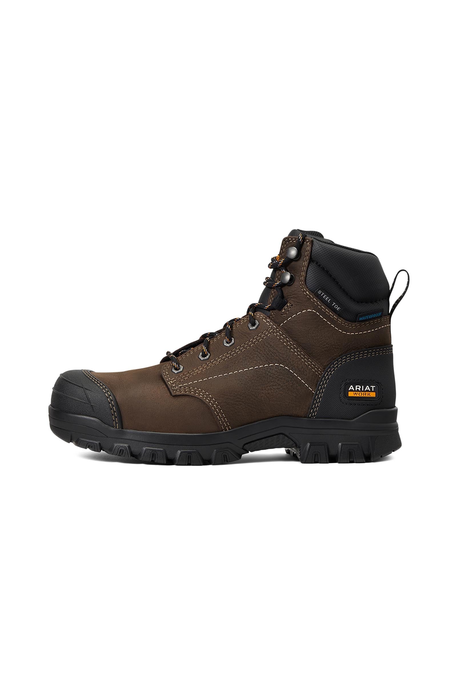 Ariat Women's Treadfast 6  Waterproof Steel Toe Work Boots Riding Boots & Riding Shoes