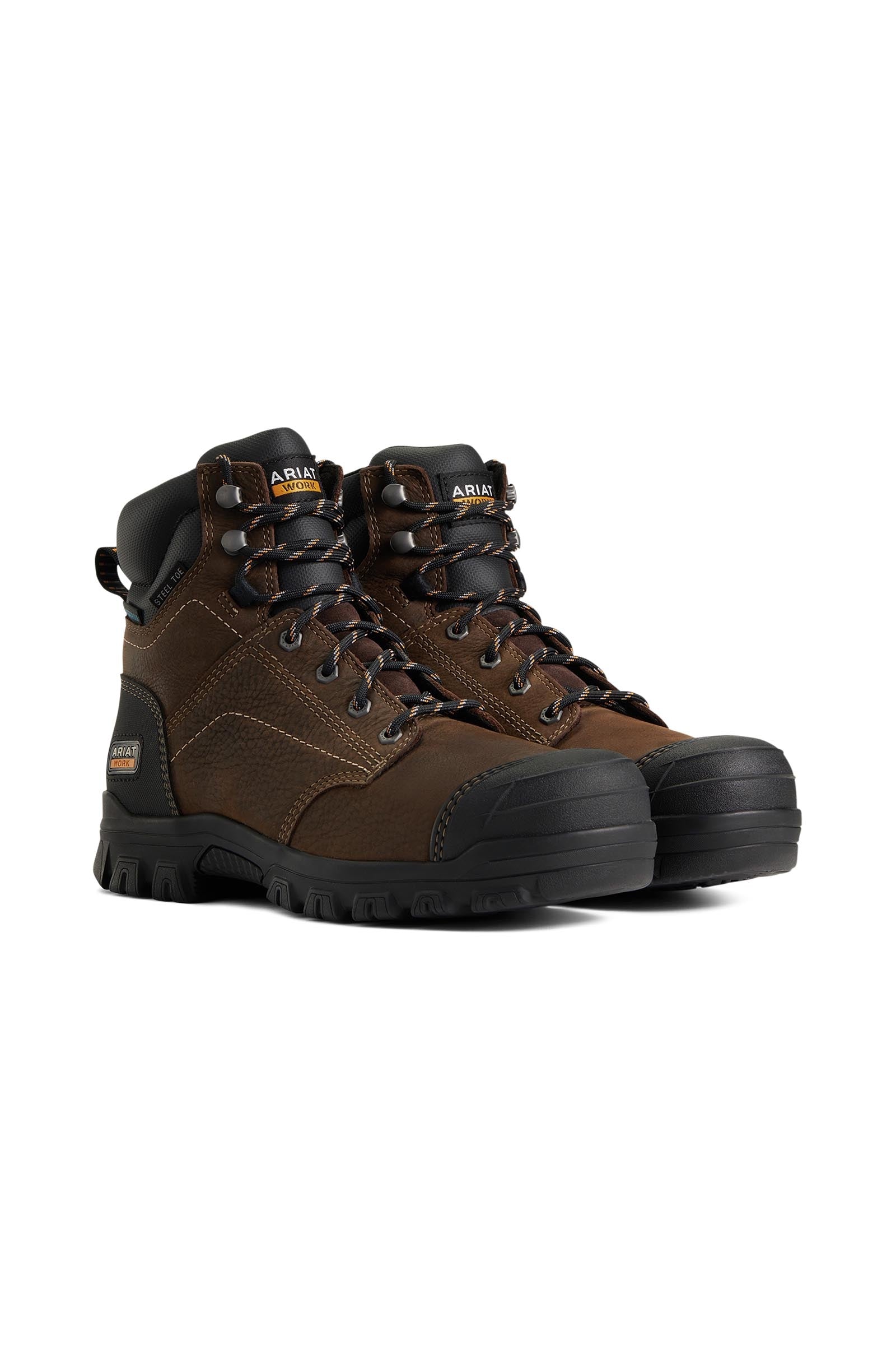 Ariat Women's Treadfast 6  Waterproof Steel Toe Work Boots Riding Boots & Riding Shoes