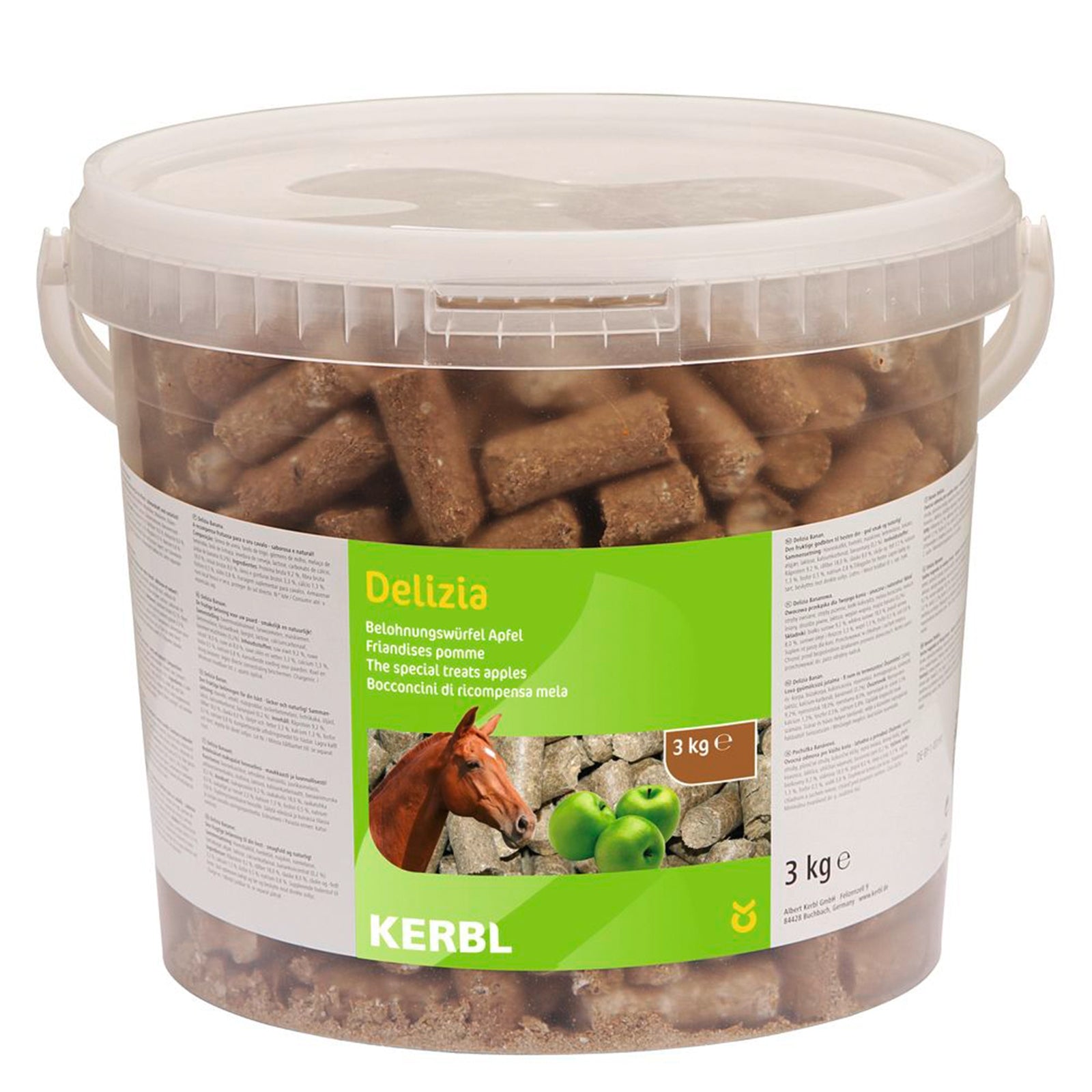 Delizia Kerbl HorseSnack Treats 3 kg Horse Feed & Nutrition