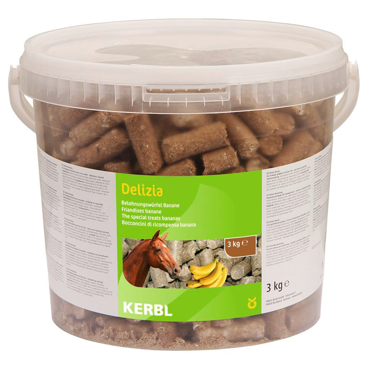 Delizia HorseSnack Treats 3 kg Horse Feed & Nutrition