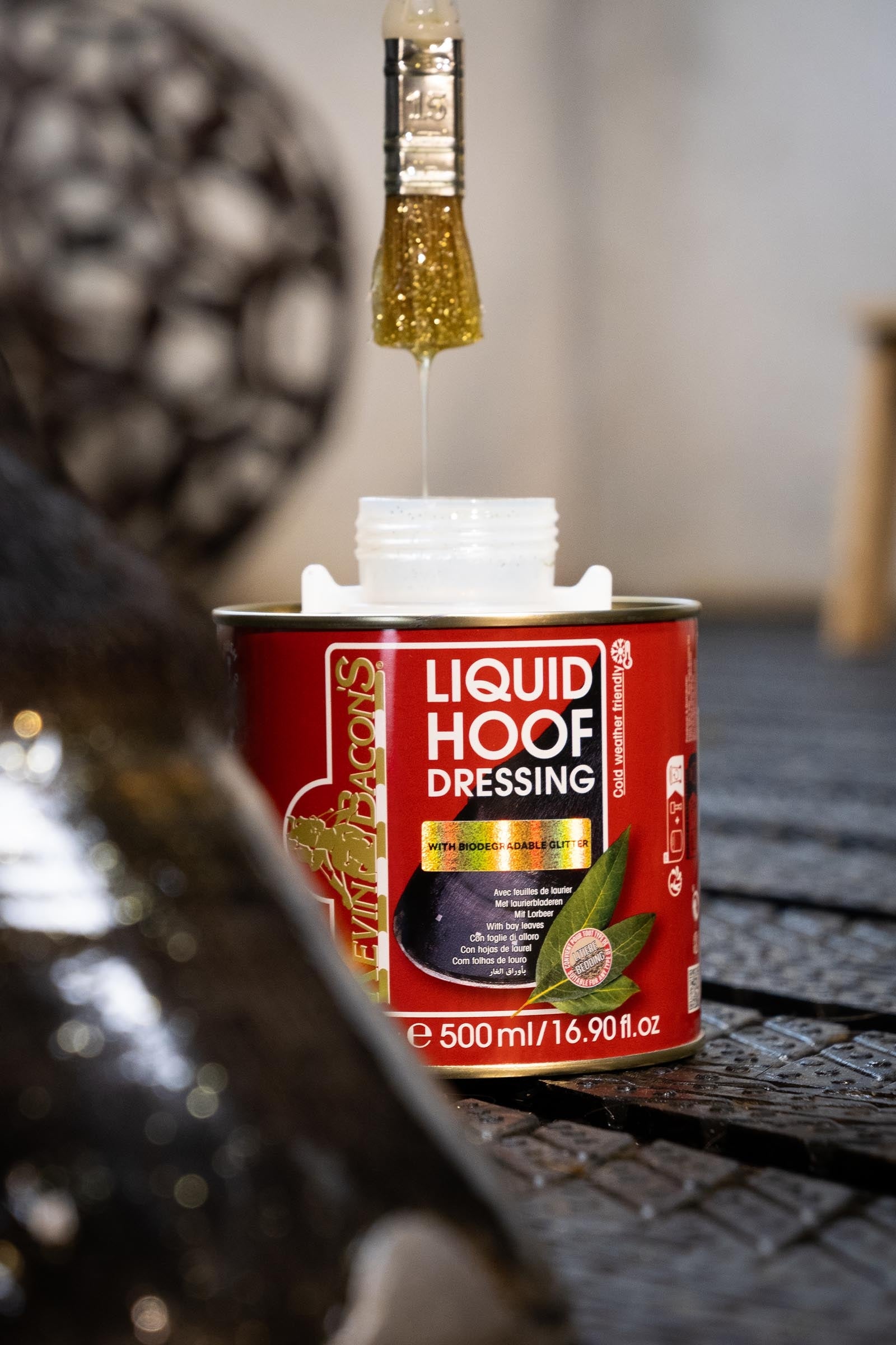 Kevin Bacon´s Kevin Bacon's Liquid Hoof Dressing Glitter Edition, 500 ml Horse Health Care