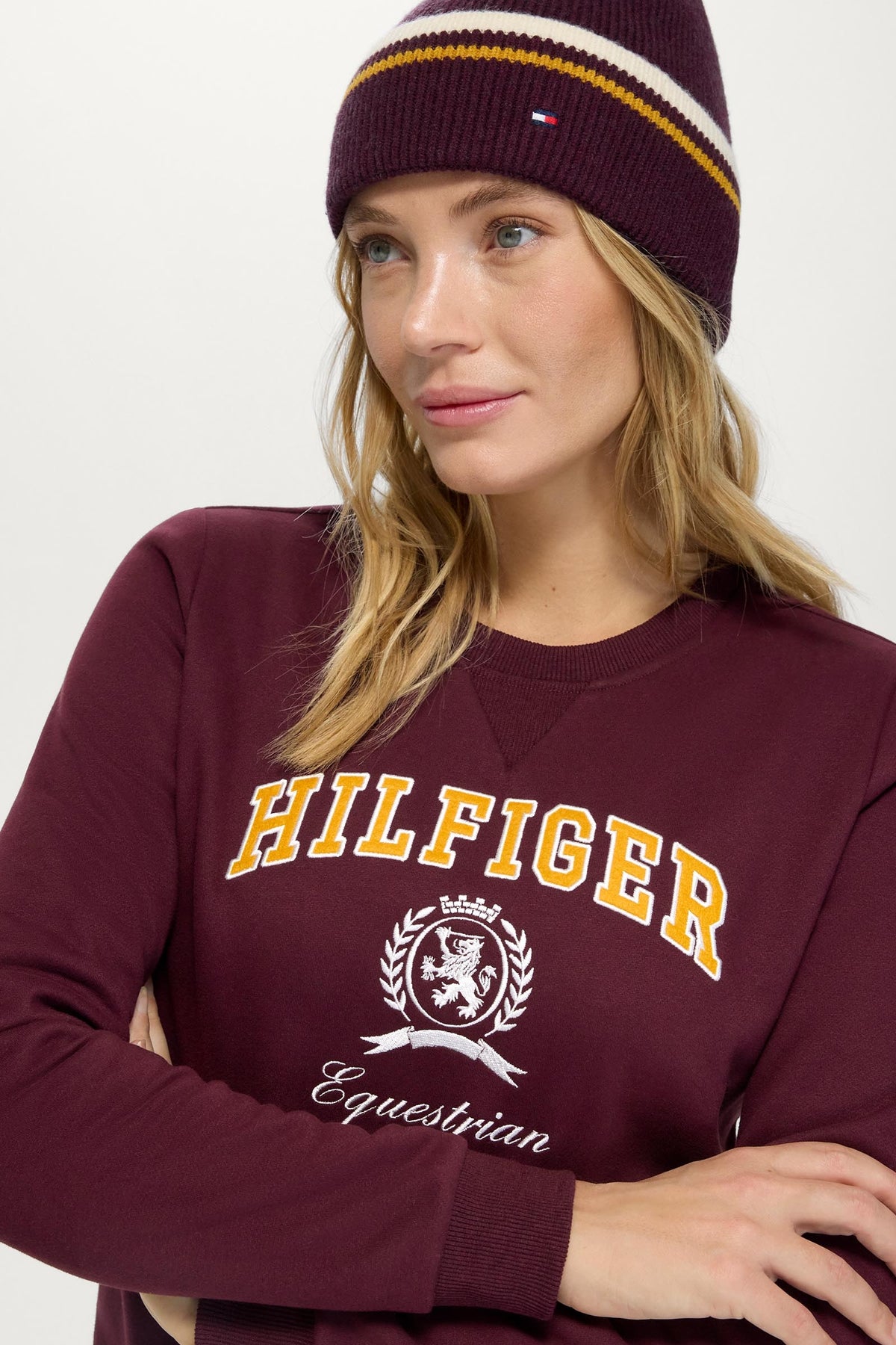 Tommy Hilfiger Equestrian Campus Women Sweat Shirt Women’s Riding Clothing
