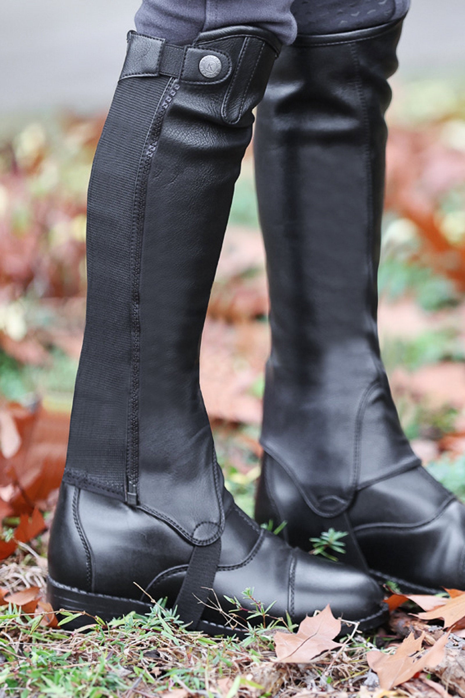 Kavalkade Combi Kids Half Chaps Riding Boots & Riding Shoes