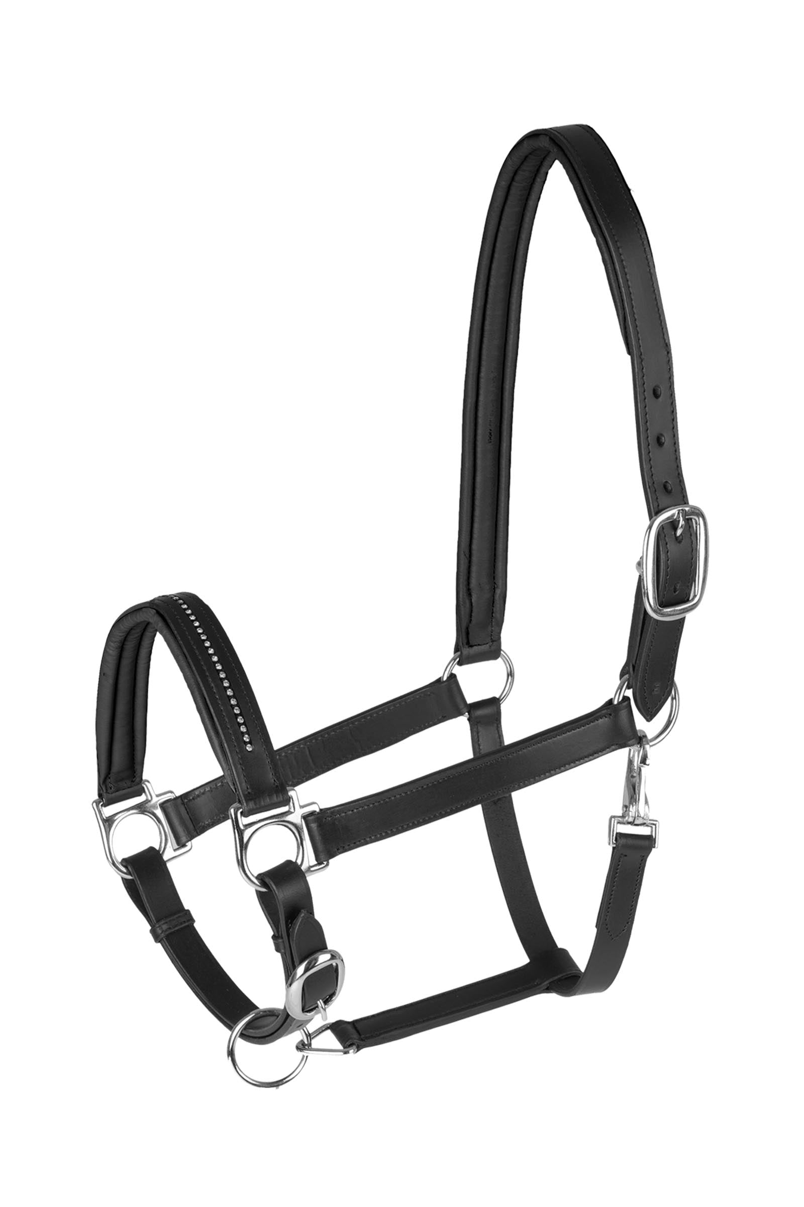 Star Leather Halter Diamond Halters & Leads