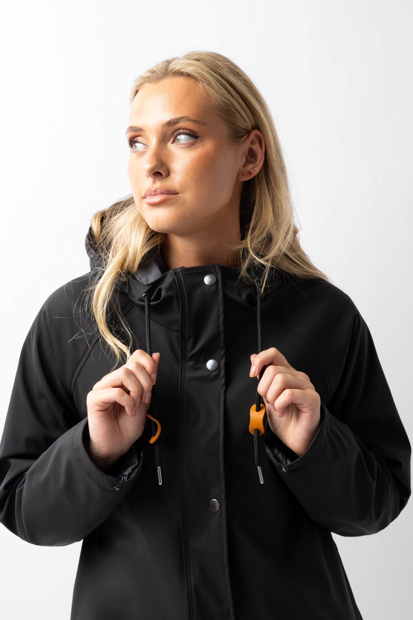 Horze Elise Raincoat with Padded Lining Women’s Riding Clothing