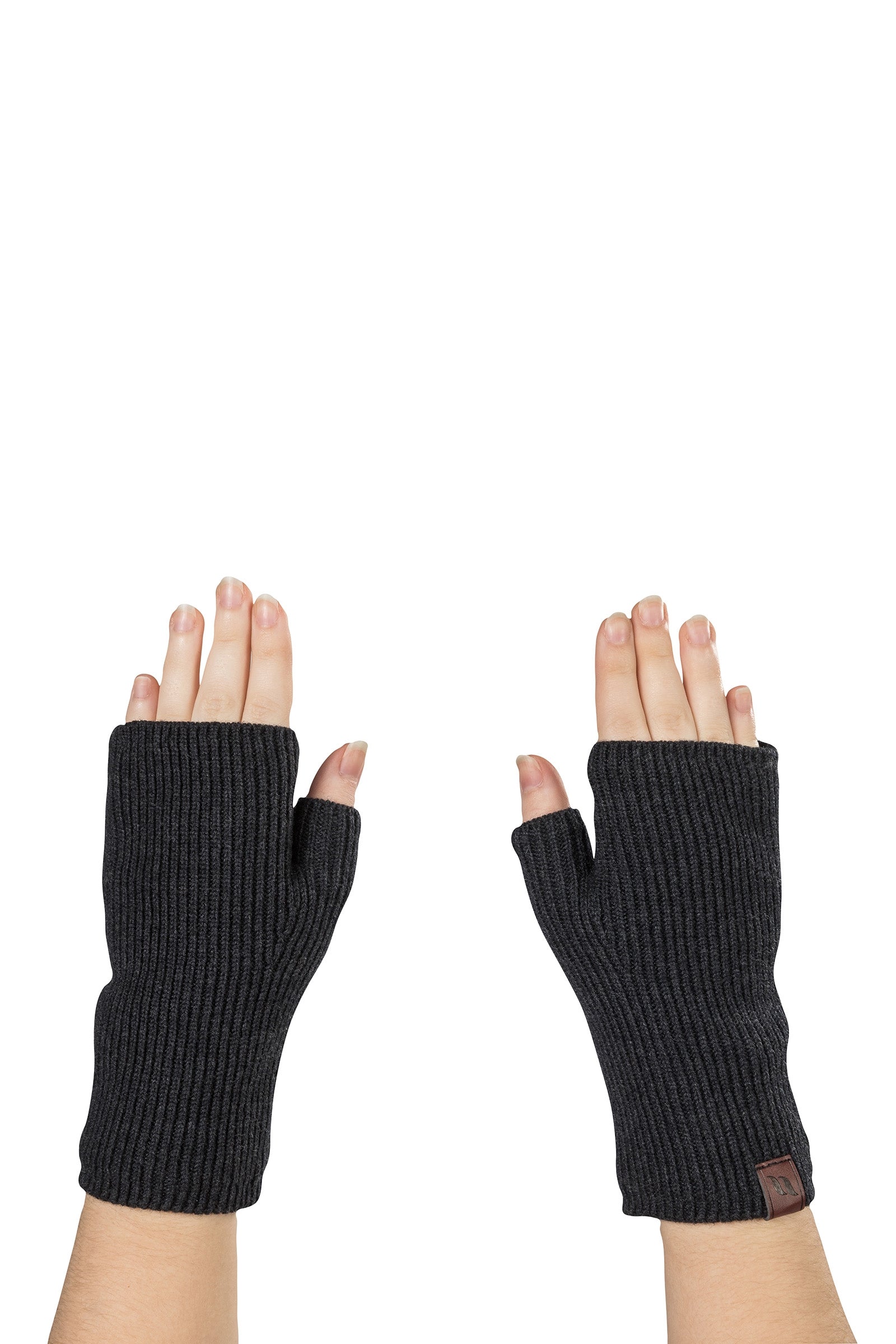 Back on Track Ash Knitted Wrist Gate Riding Gloves