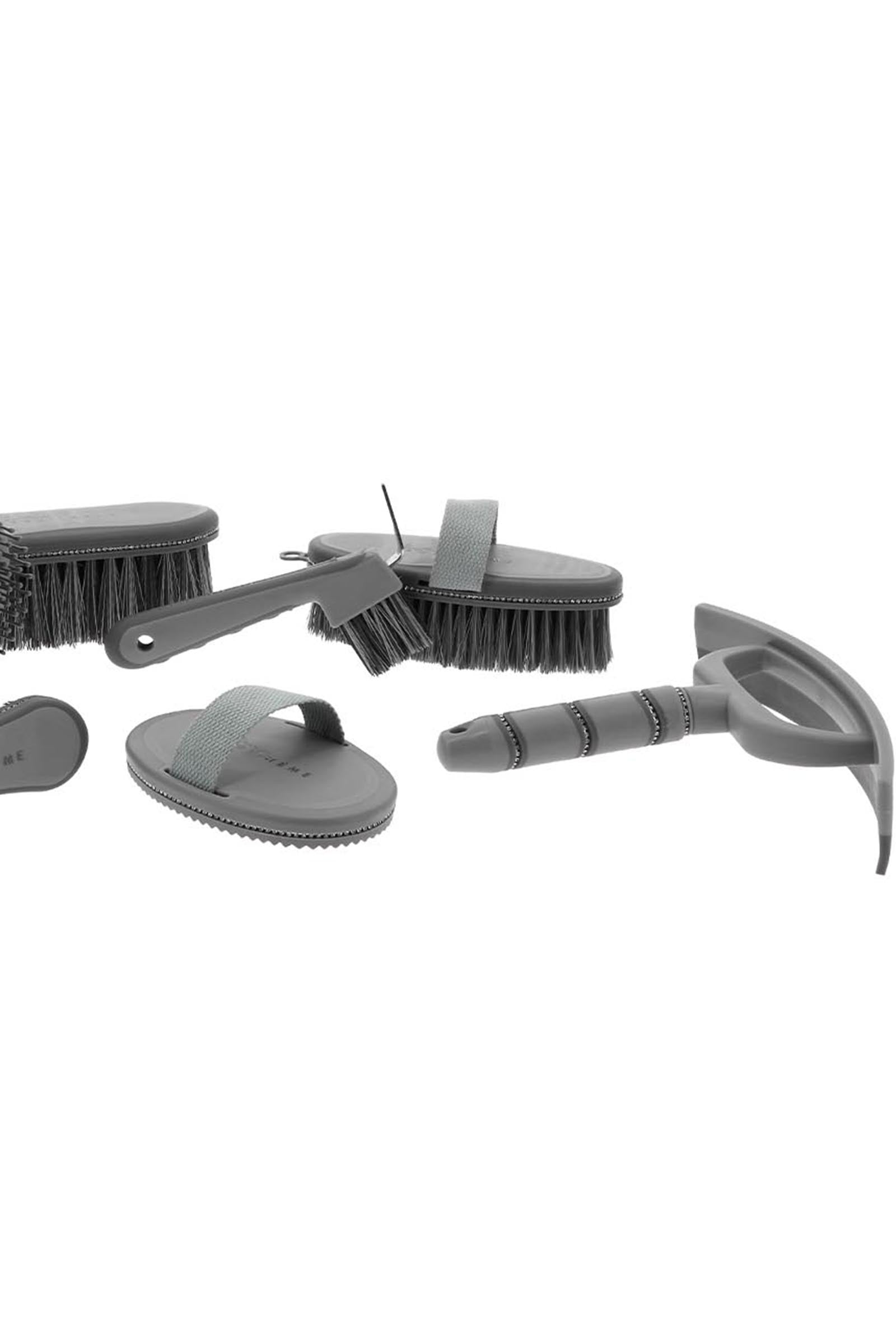 EQUITHÈME Strass Je t'aime Body Brush Horse Grooming Tools