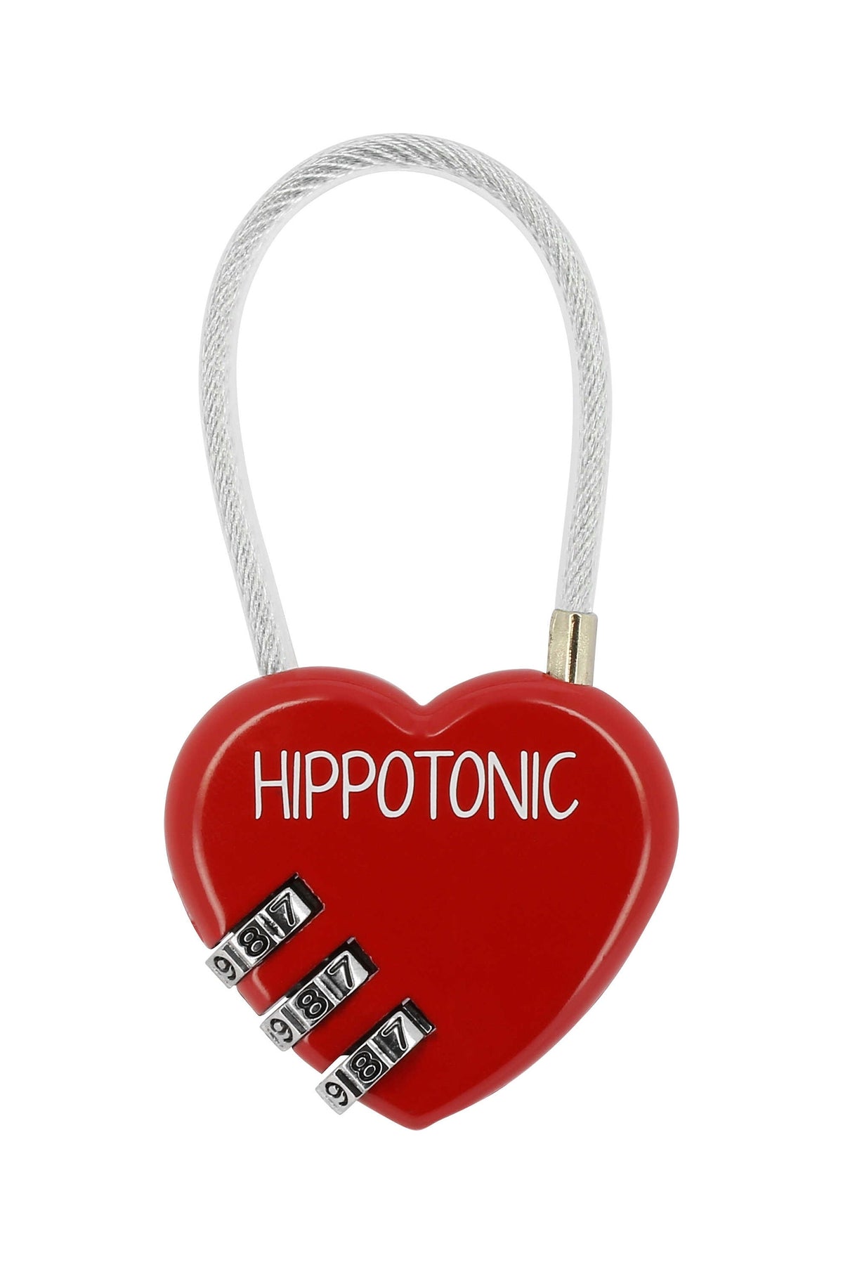 HIPPOTONIC HEART Padlock For Grooming Box Horse Grooming Tools
