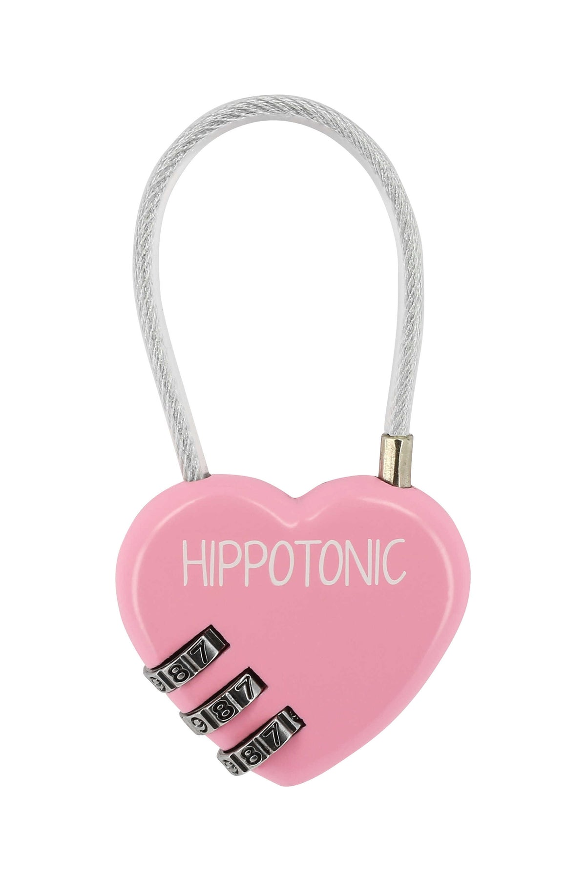 HIPPOTONIC HEART Padlock For Grooming Box Horse Grooming Tools