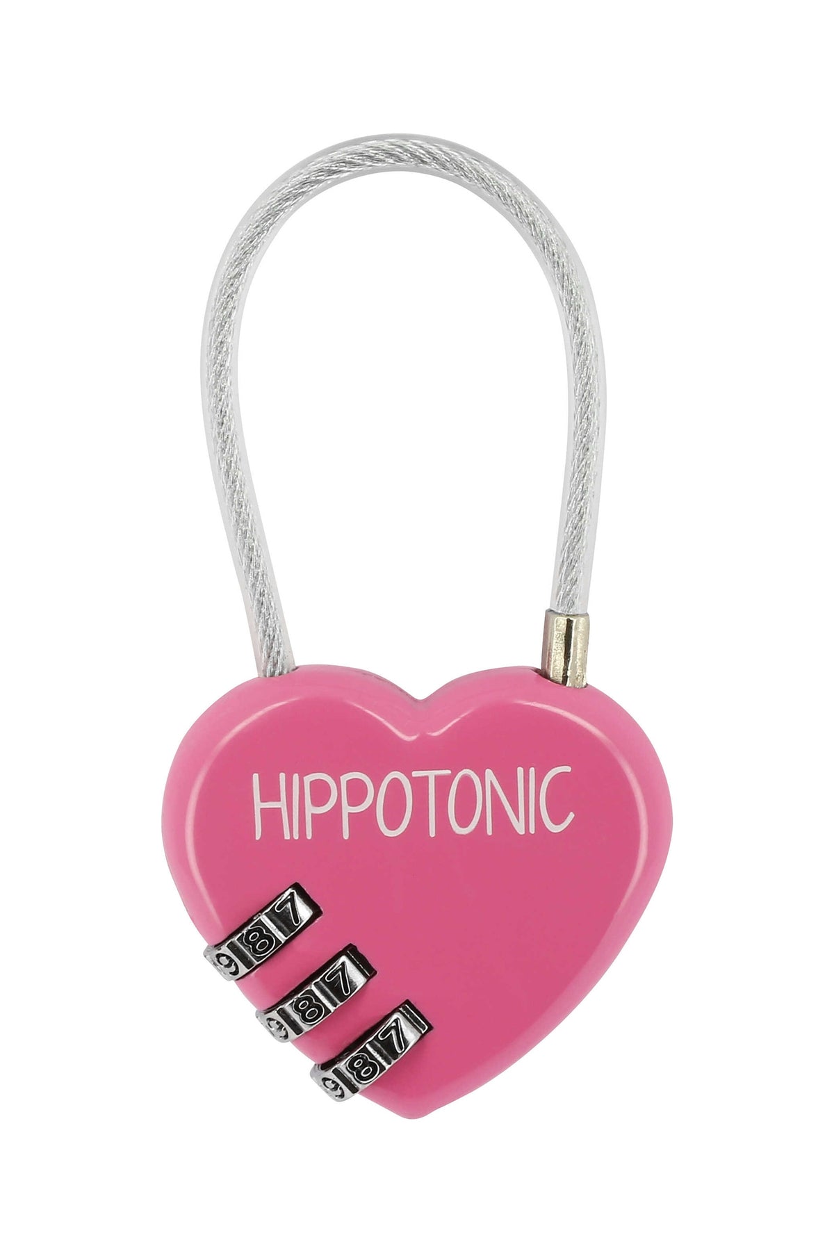 HIPPOTONIC HEART Padlock For Grooming Box Horse Grooming Tools