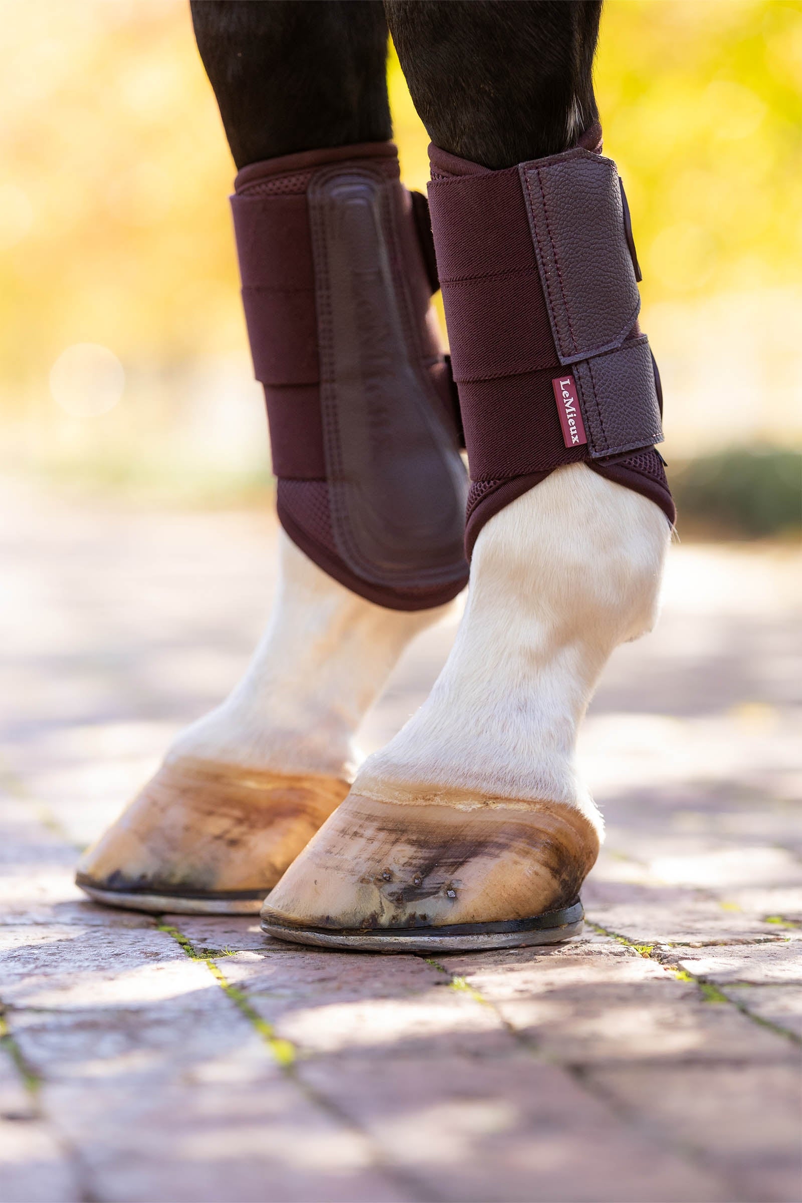 LeMieux Arika Mesh Brushing Boots Leg & Hoof Protection