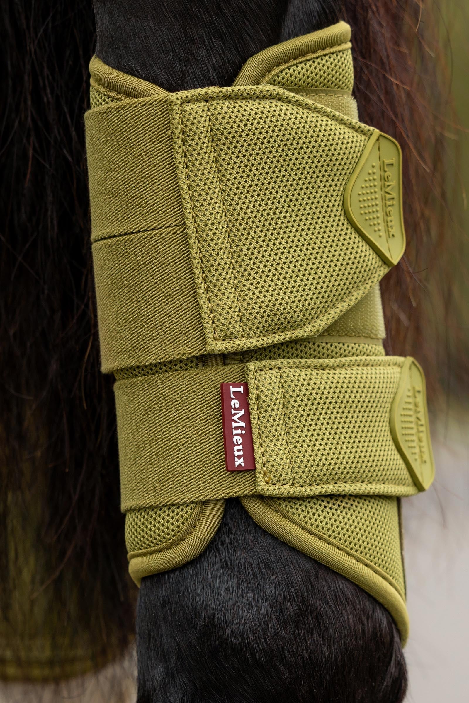 LeMieux Arika Mesh Brushing Boots Leg & Hoof Protection
