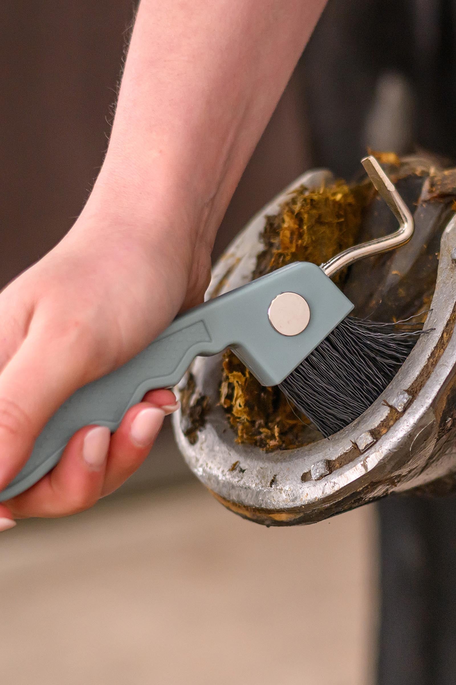 undefined Waldhausen Hoof Pick With Magnet Horse Grooming Tools