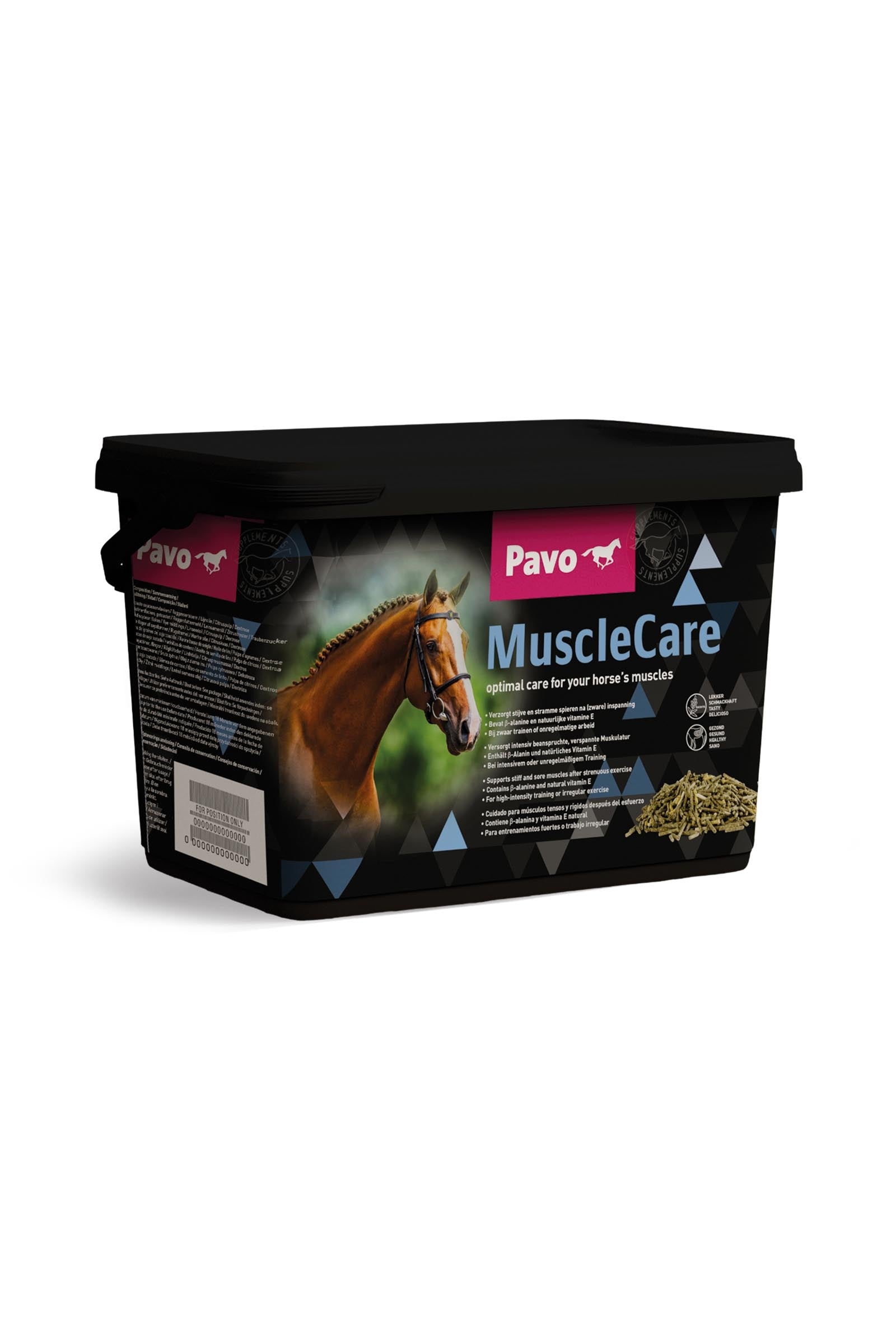 Pavo Muscle Care, 3kg Horse Feed & Nutrition