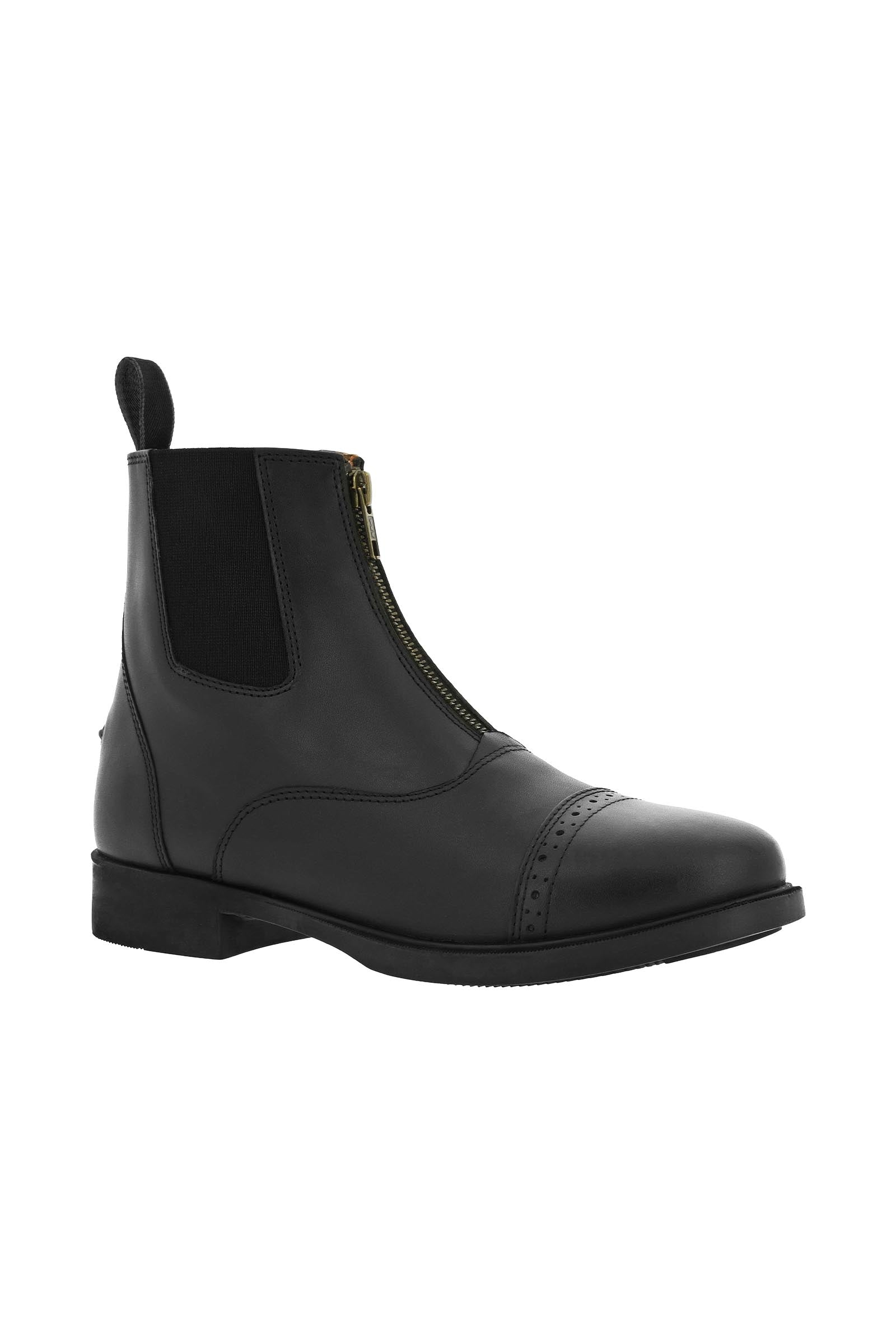 EQUITHÈME Leather Zip Boots Riding Boots & Riding Shoes