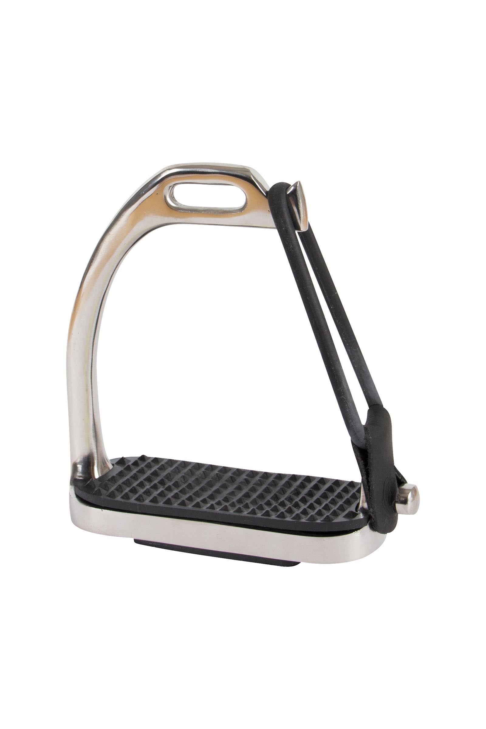 Horse Guard HorseGuard Stainless Steel Stirrups with Elastic Saddles, Girths & Stirrups
