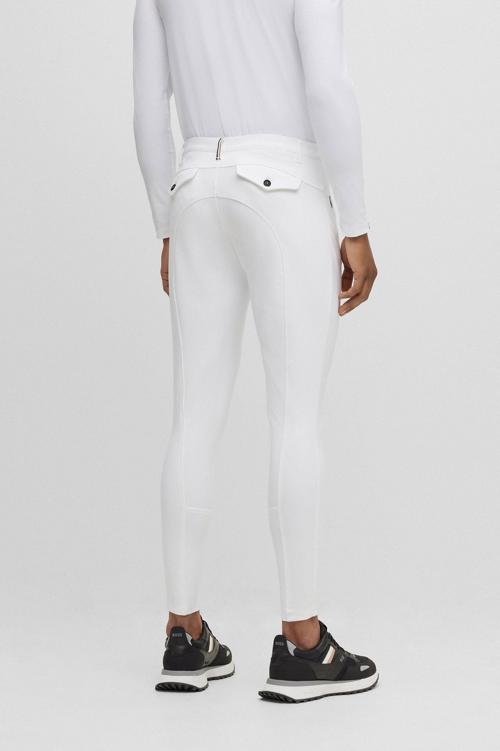 BOSS Equestrian Boss Jim Full Grip Breeches Mens Riding Clothing