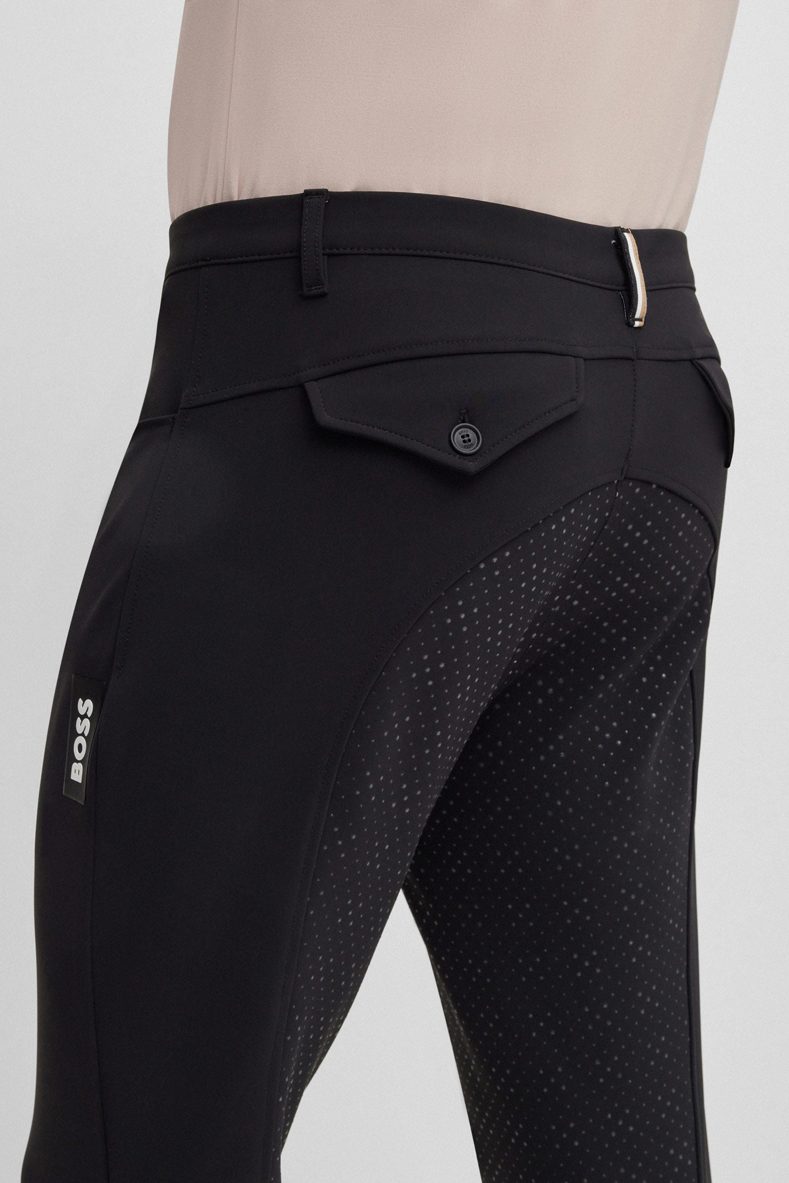 BOSS Equestrian Boss Jim Full Grip Breeches Mens Riding Clothing