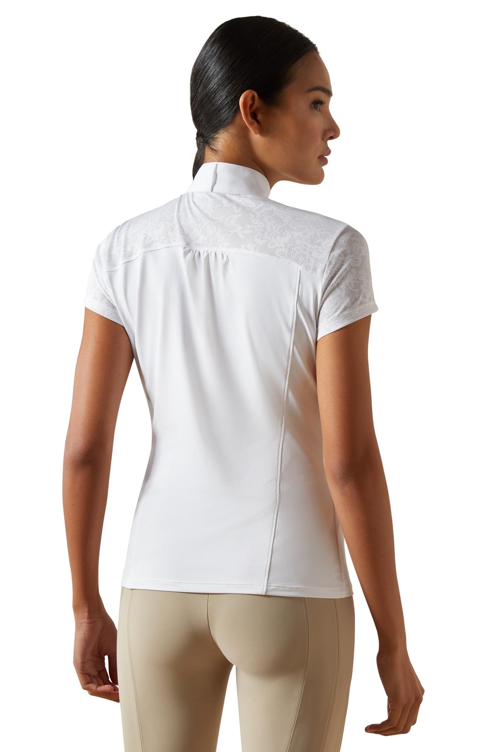 Ariat Bellatrix Women's Short Sleeve Show Shirt Women’s Riding Clothing