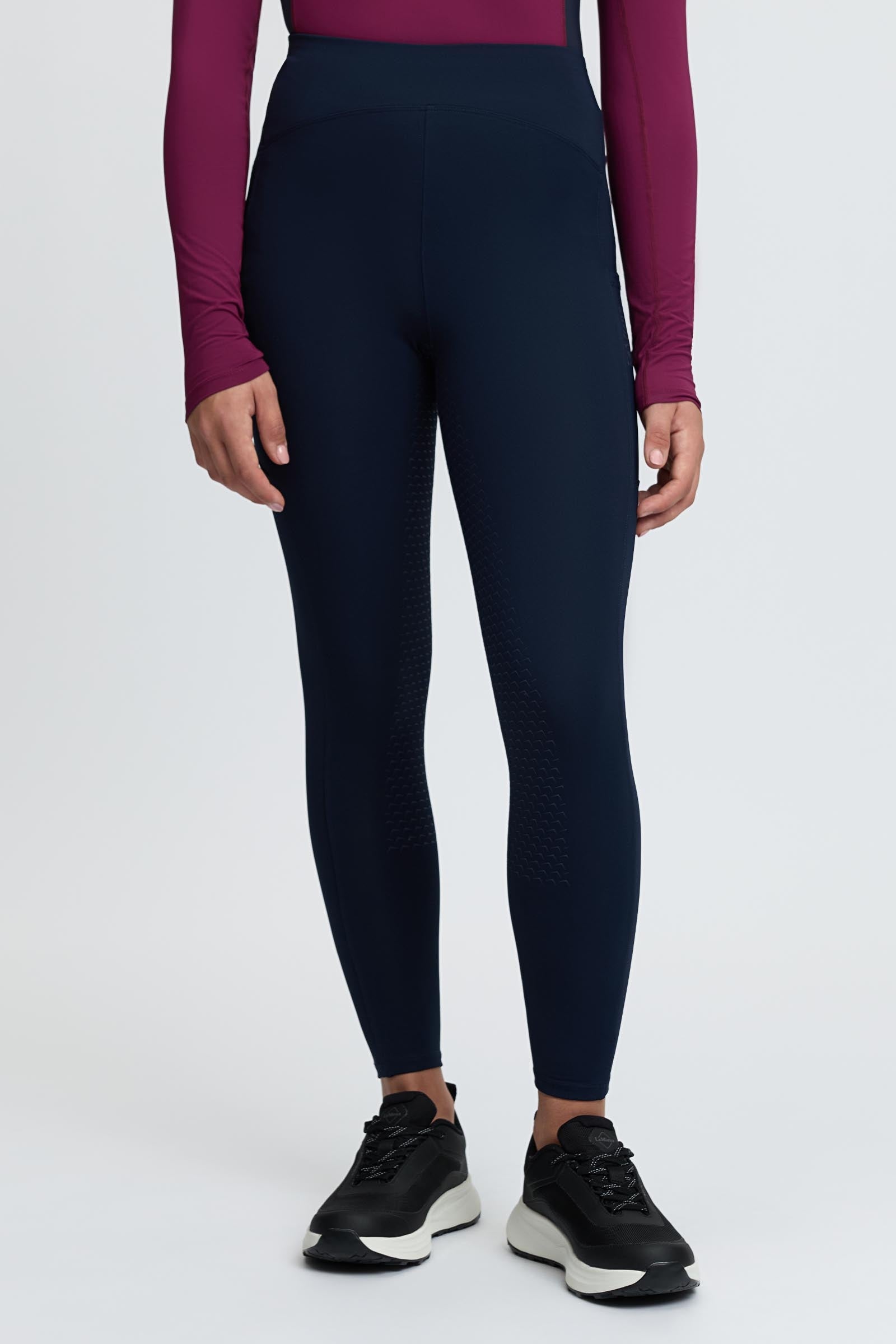 LeMieux Young Rider Nell Brushed Breeches With Full Seat Kids Apparel