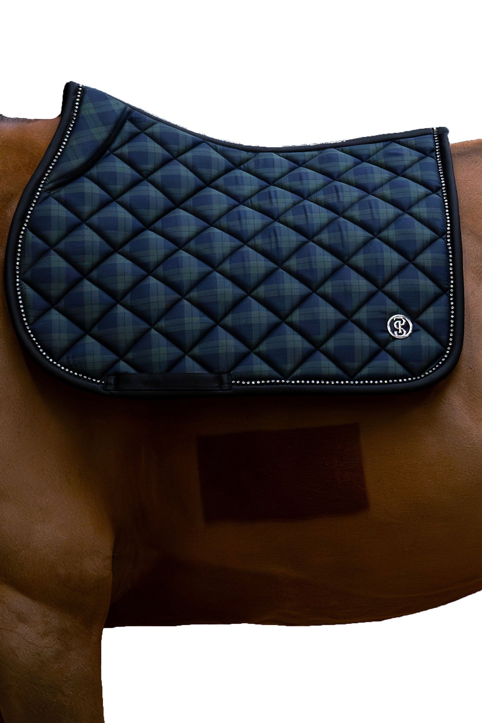 PS of Sweden Checked Jumping Saddle Pad Saddle Pads
