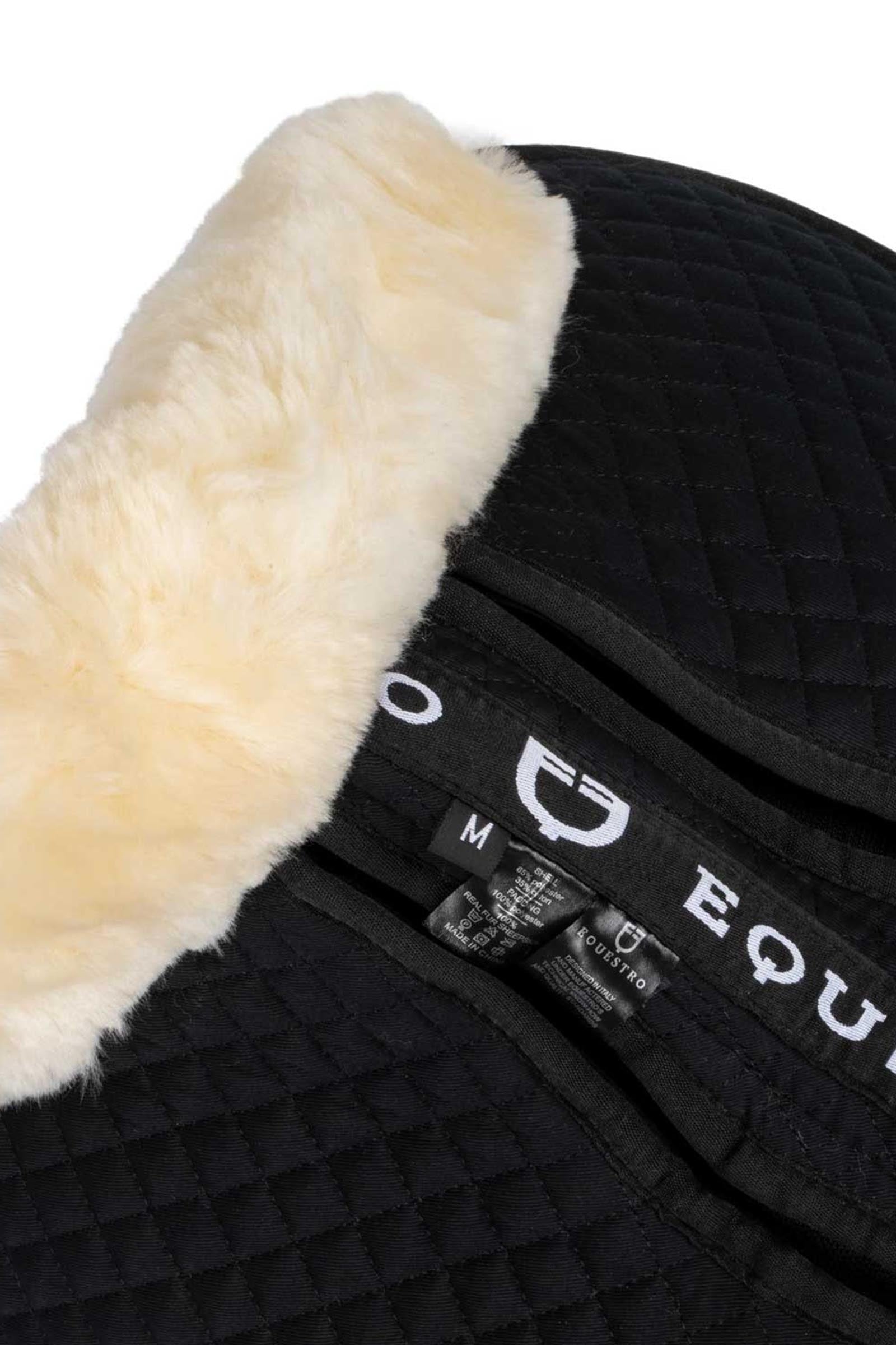 Equestro Cotton Pad With Pockets and Sheepskin Saddle Pads