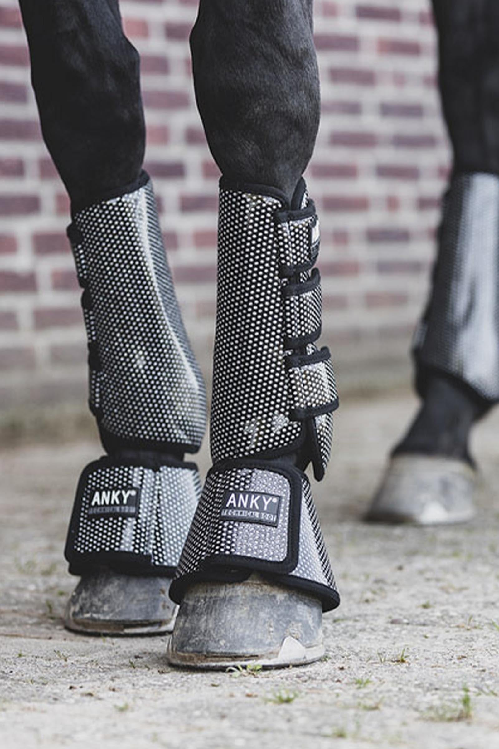 Anky ANKY Horse Boots Climatrole Shiny Leg Protection & Hoof Protection for Horses