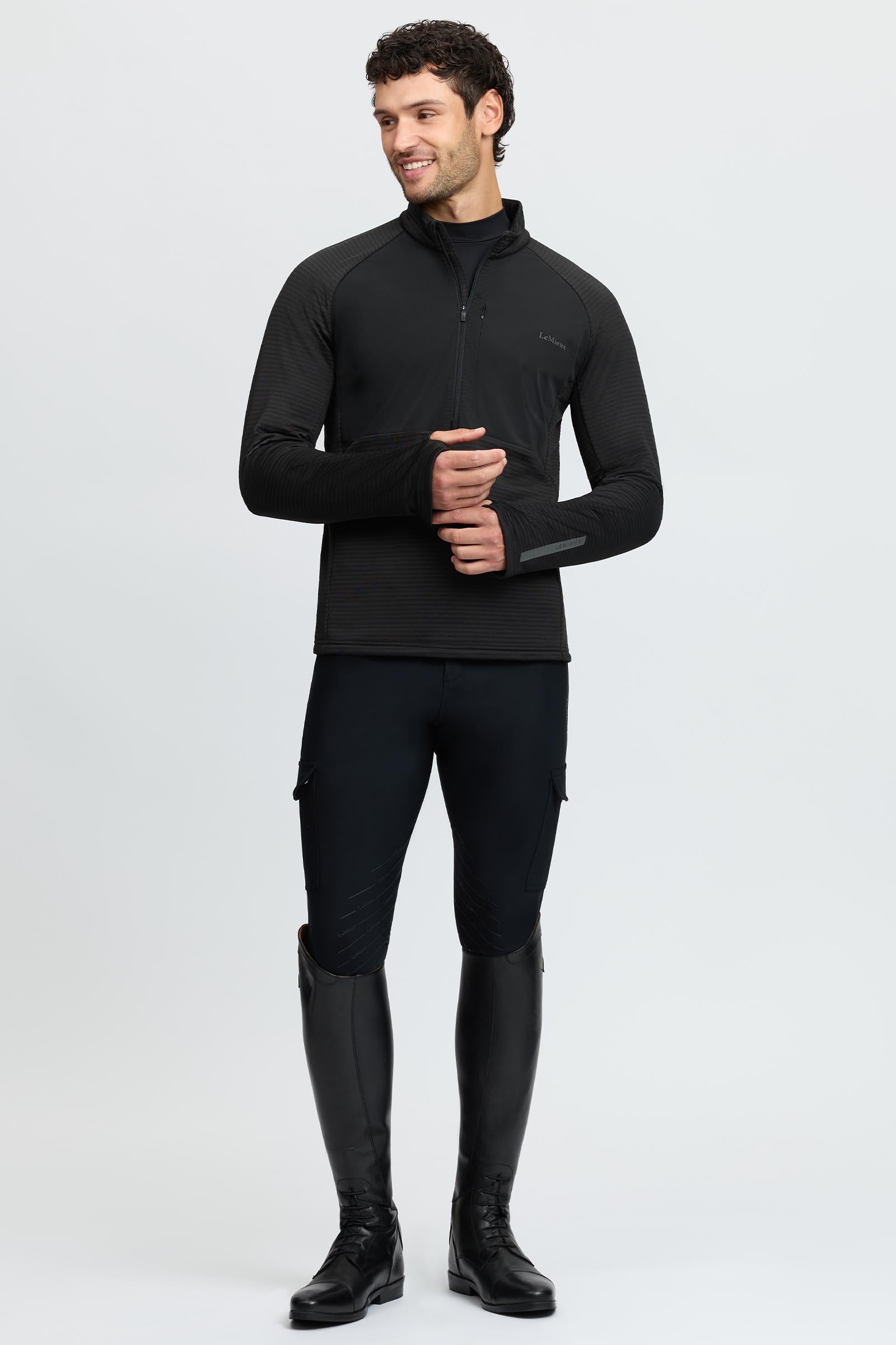 LeMieux Men´s Quarter Zip Mid Layer Mens Riding Clothing