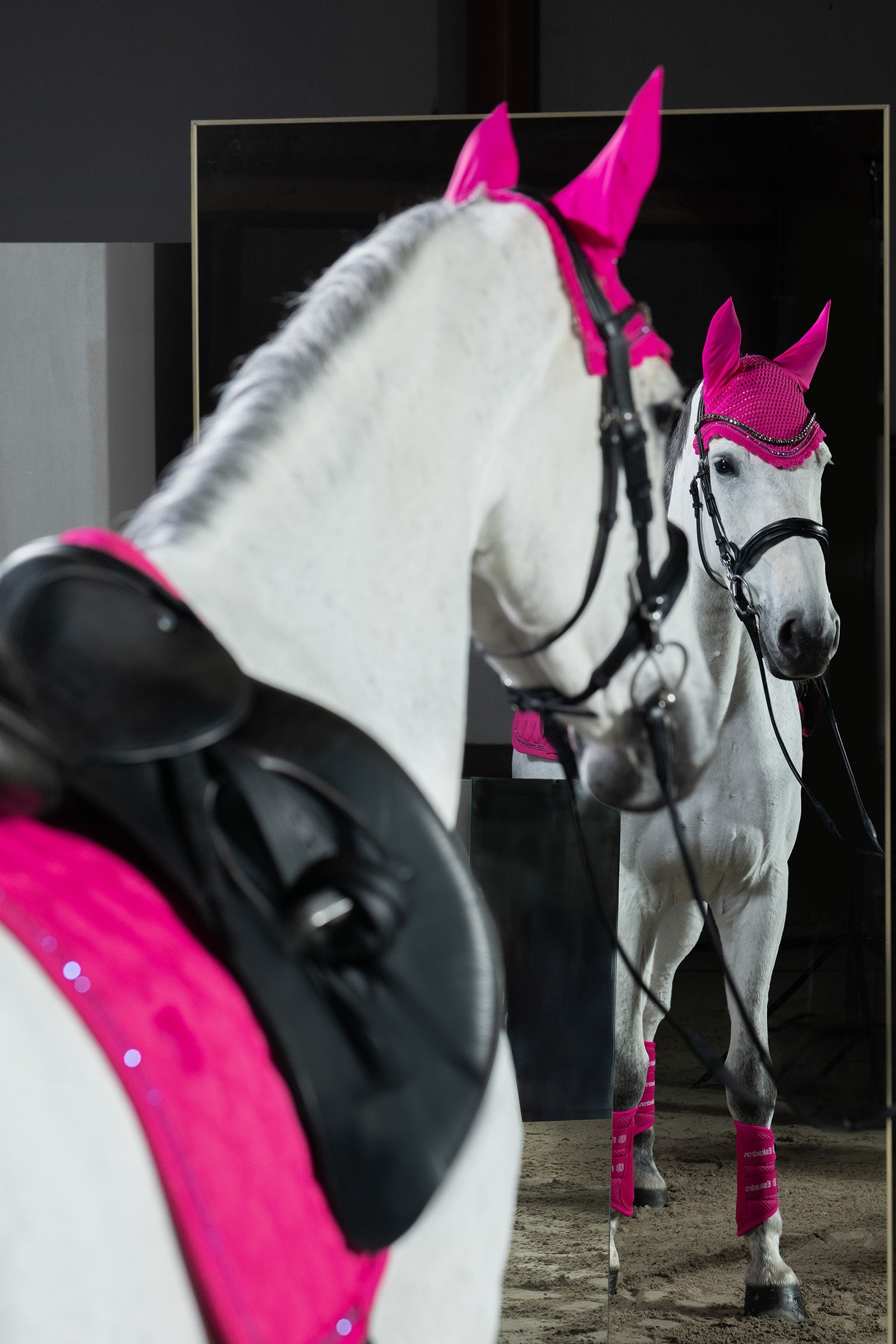 Eskadron Dynamic AW26 Crystal Fly Hood Saddle Pads