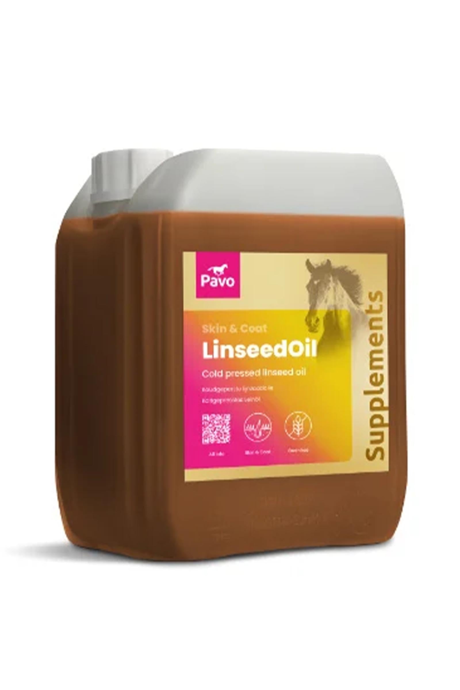 Pavo LinseedOil, 5 L Horse Feed & Nutrition