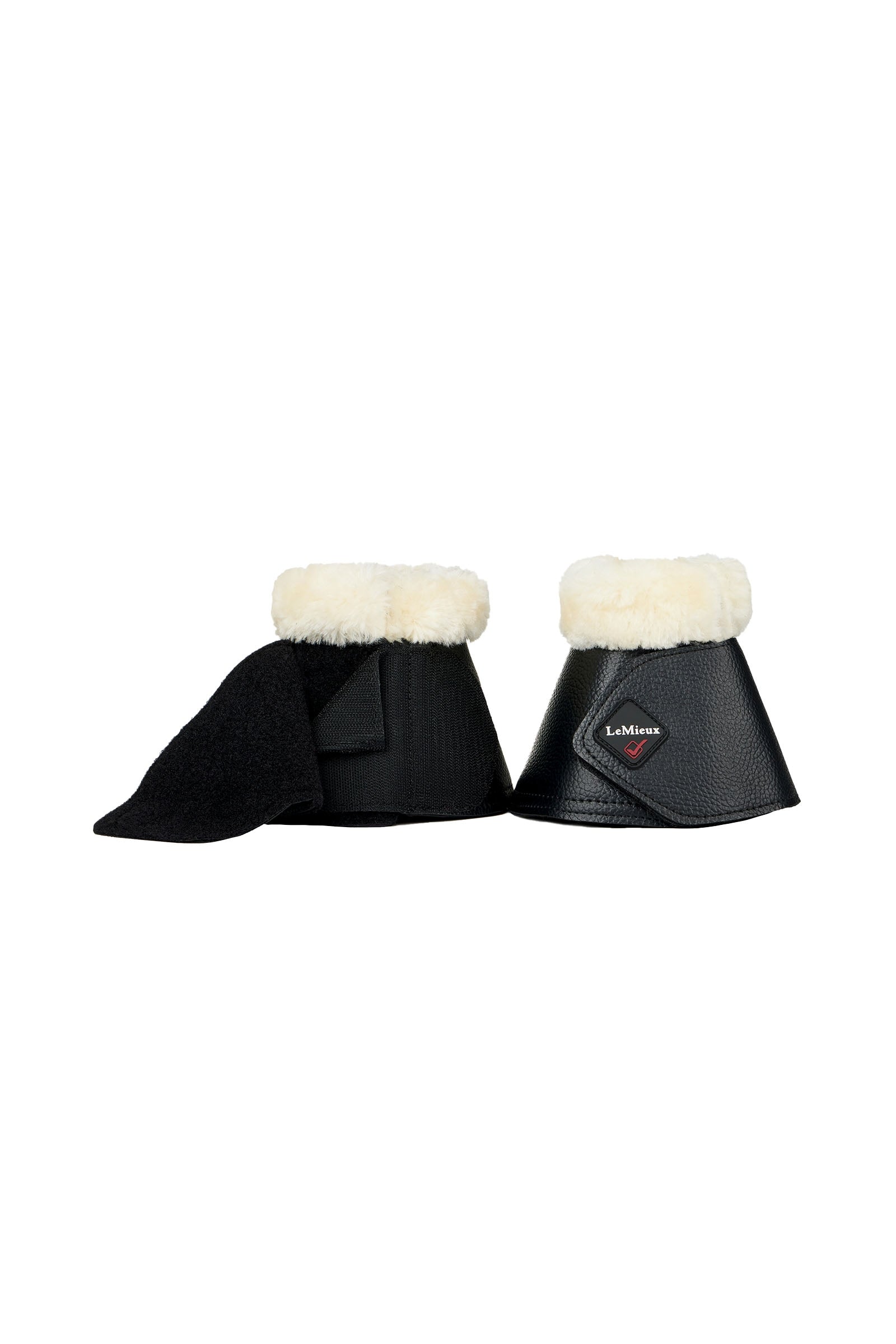 LeMieux Fleece WrapRound Over Reach Bell Boots Leg & Hoof Protection