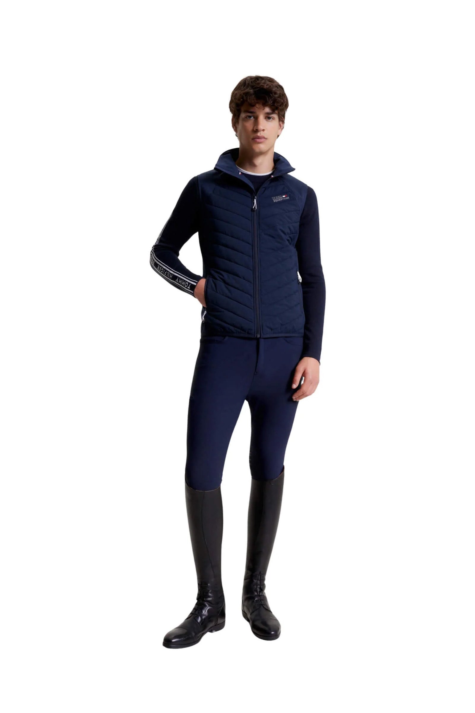 Tommy Hilfiger Equestrian Gramercy Insulated Men's Hybrid Vest Mens Riding Clothing