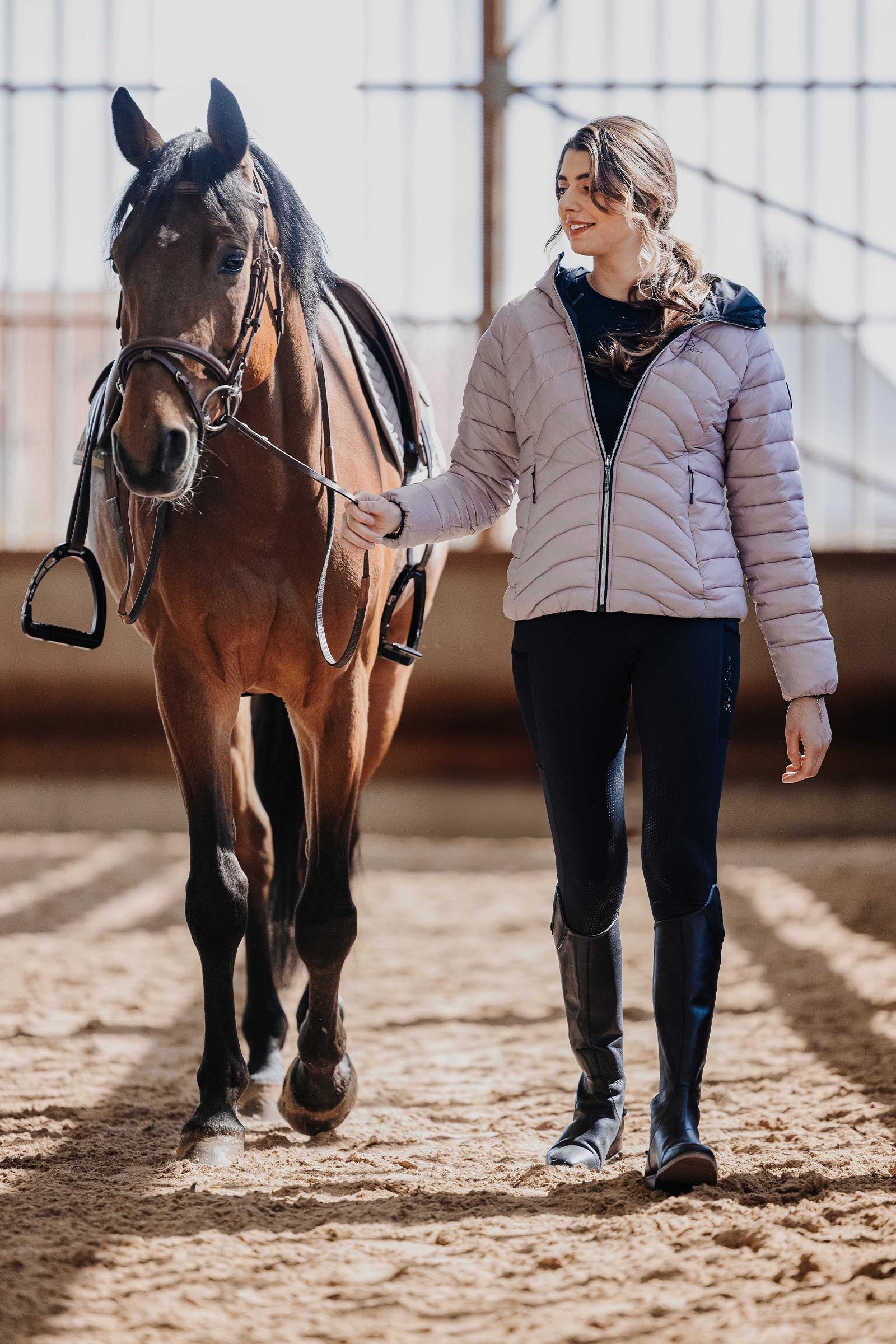 EQUITHÈME Flora Je T'aime Women´s Full Grip Riding Leggings Womens Breeches