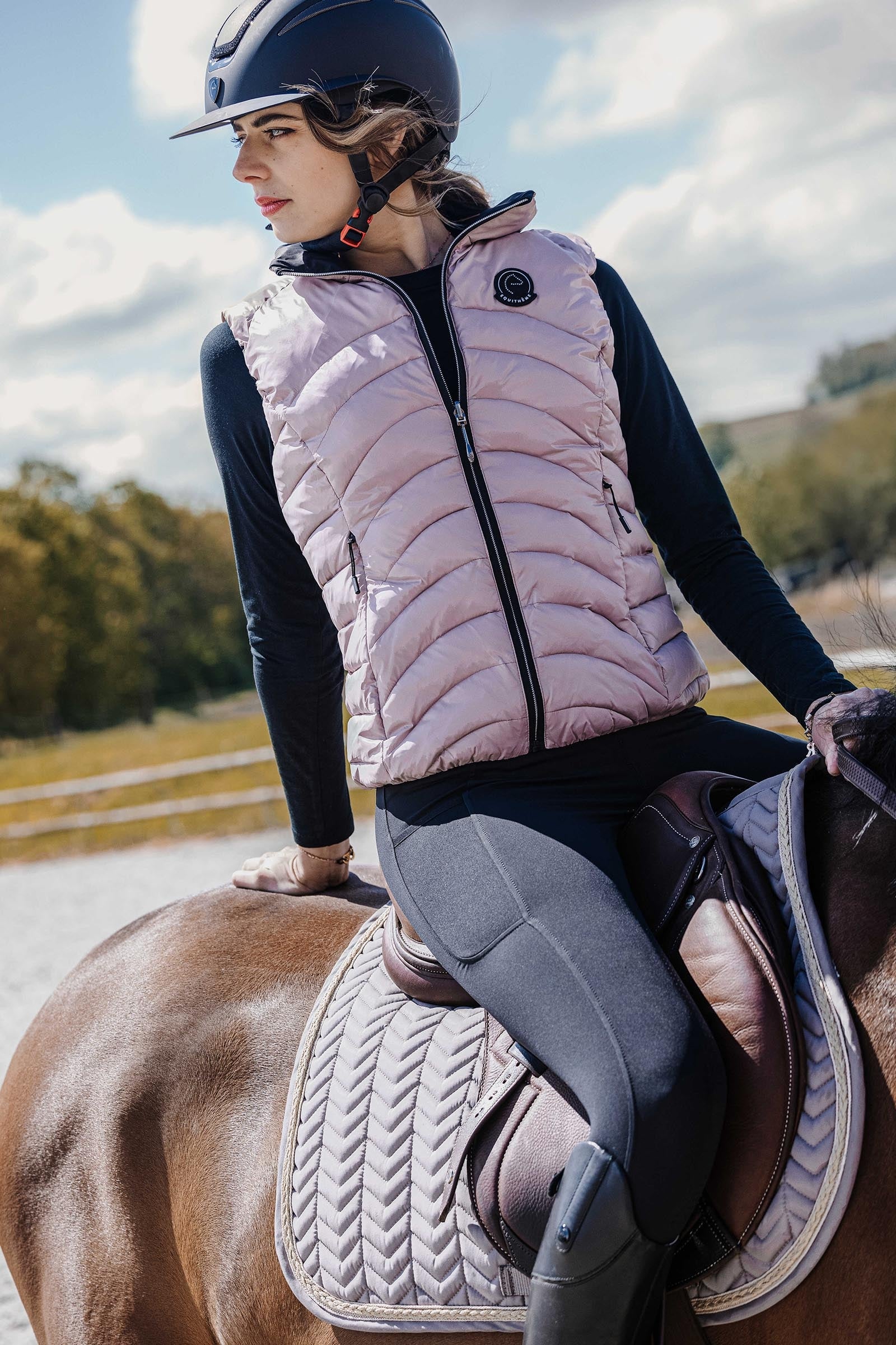 EQUITHÈME Flora Je T'aime Women´s Full Grip Riding Leggings Womens Breeches