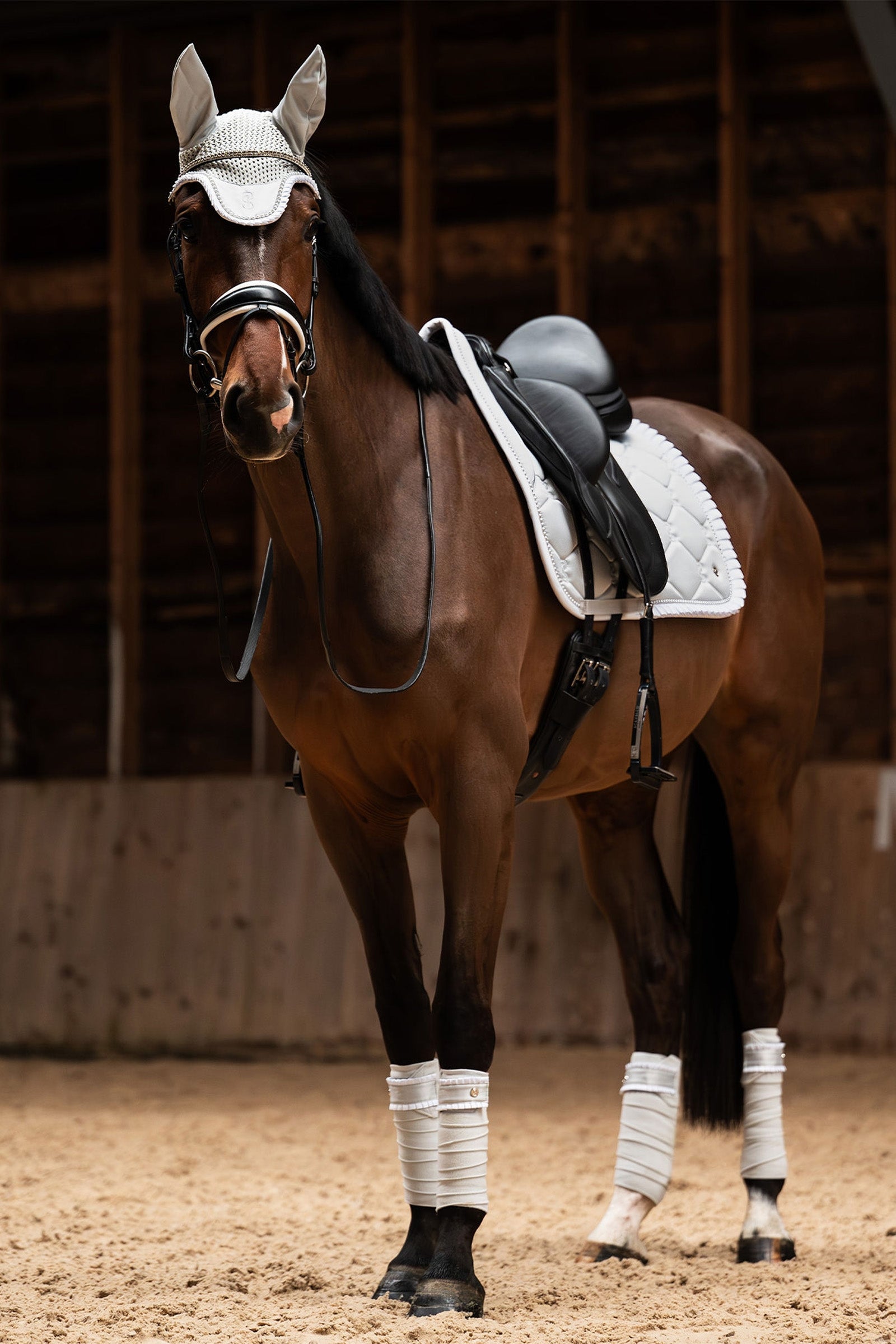 PS of Sweden Polos Ruffle Pearl Leg Protection & Hoof Protection for Horses