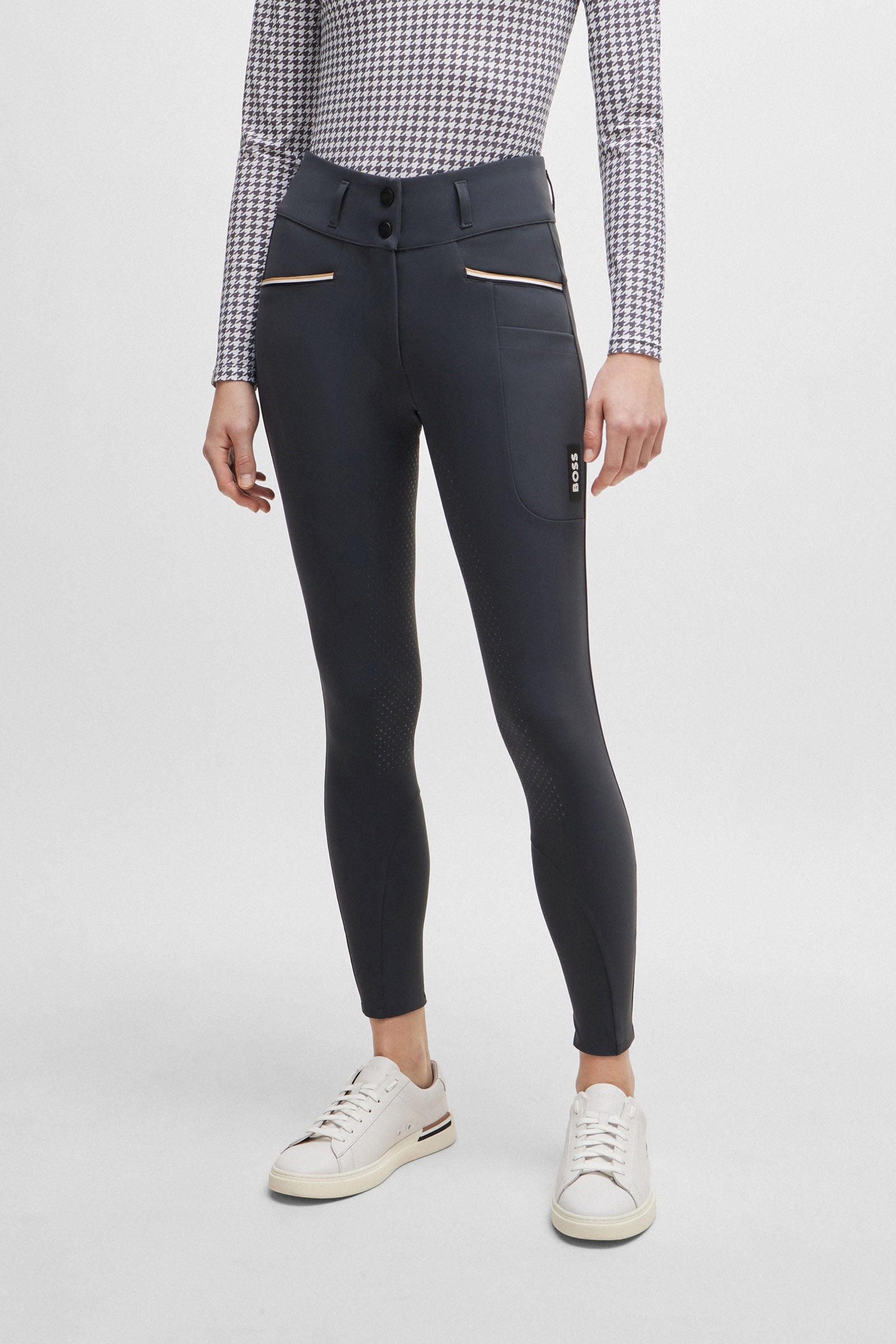 BOSS Equestrian Boss Hailey Womens High Waist Full Grip Breeches Womens Breeches