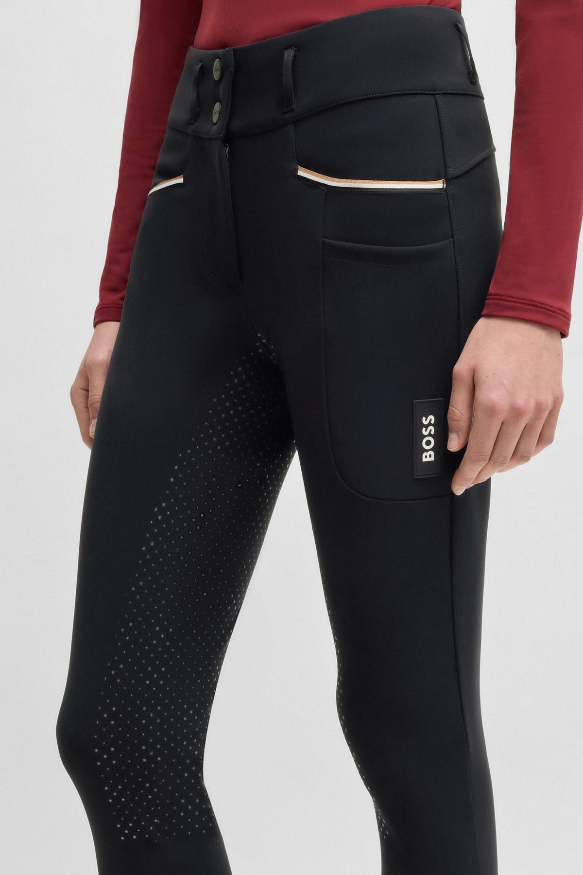 BOSS Equestrian Boss Hailey Womens High Waist Full Grip Breeches Womens Breeches