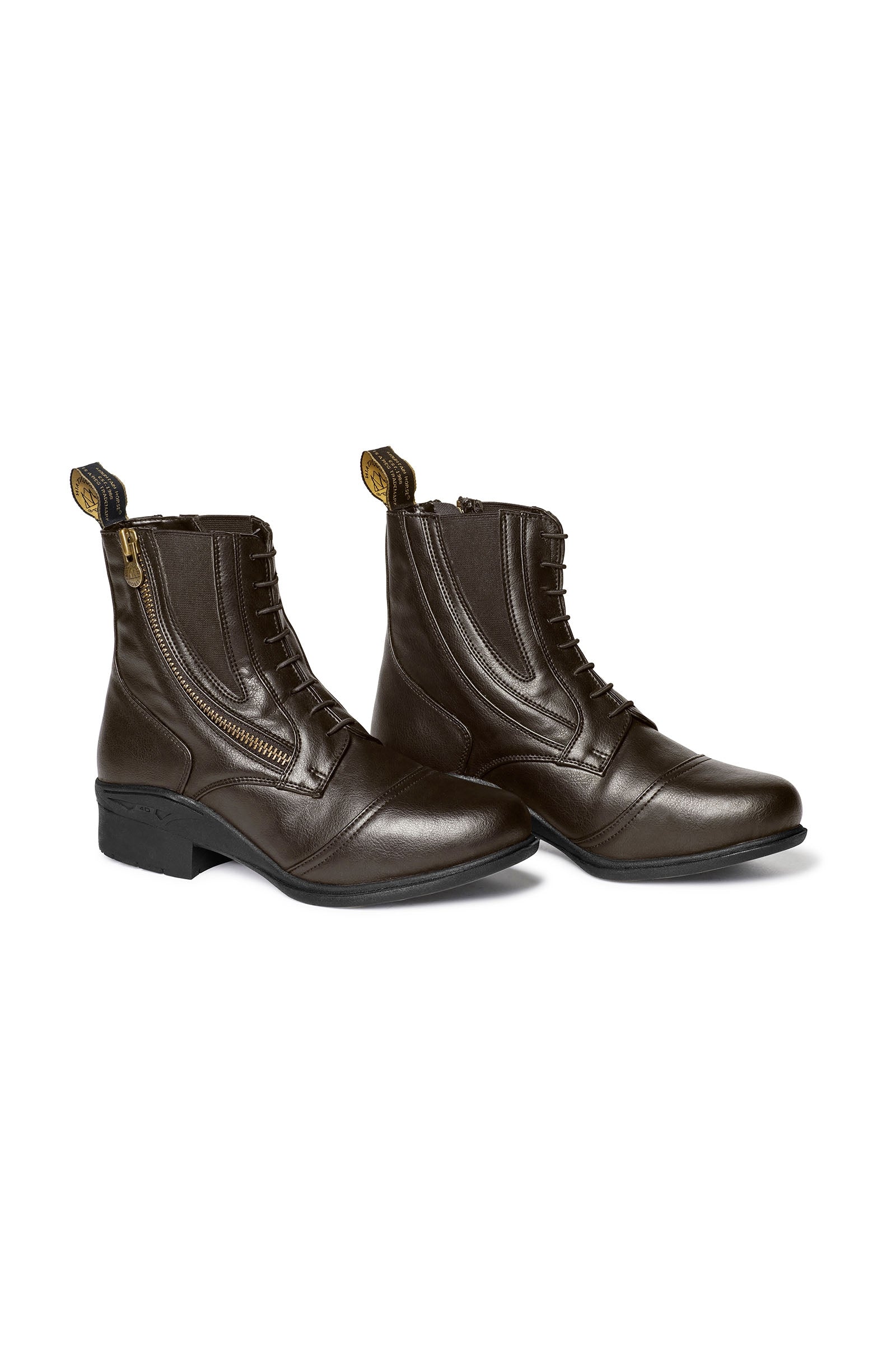 Mountain Horse Veganza Side Zip Paddock Boots Riding Boots & Riding Shoes