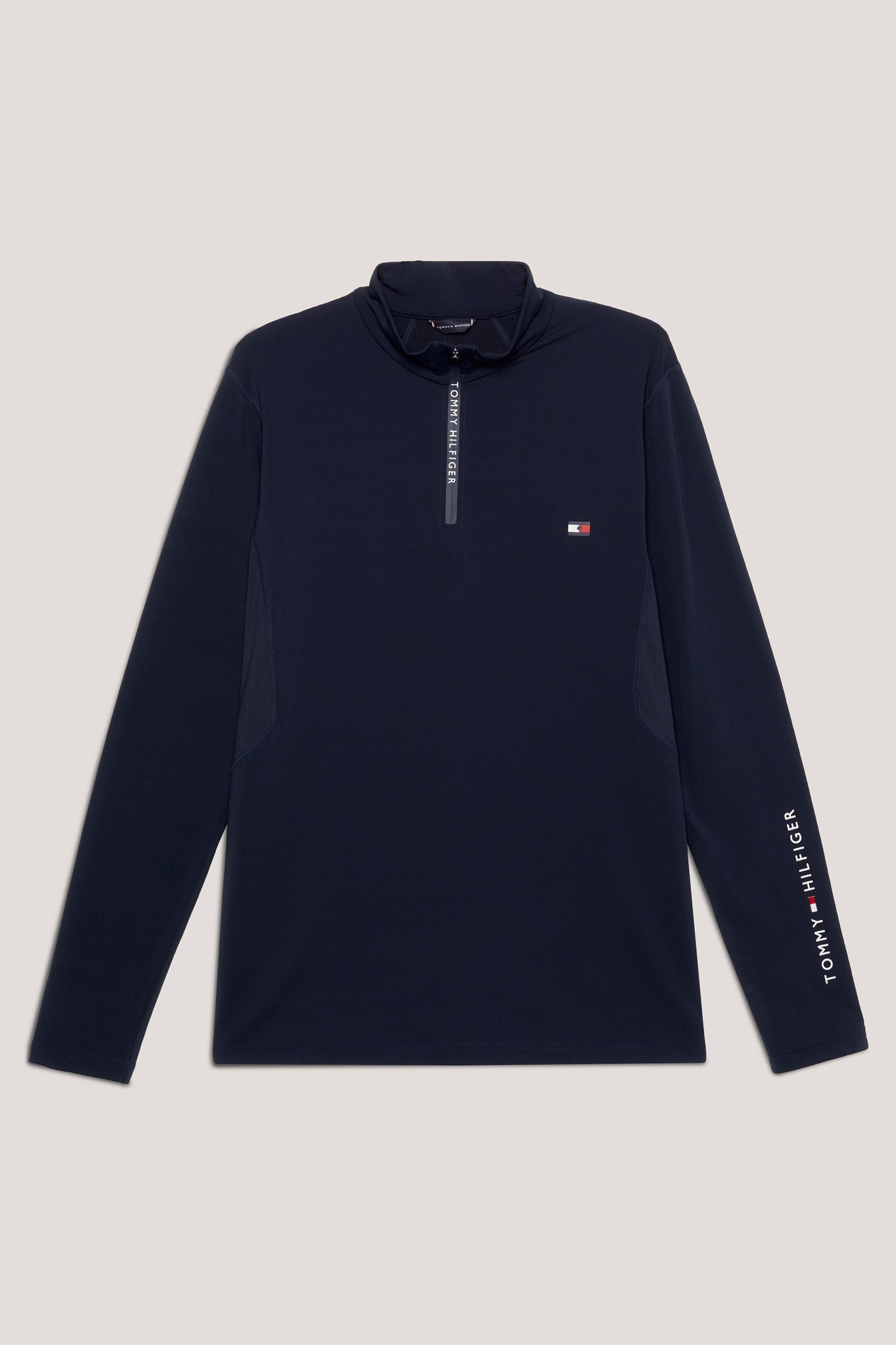 Tommy Hilfiger Equestrian 1/4 Zip Men' s Thermo Shirt  Mens Riding Clothing