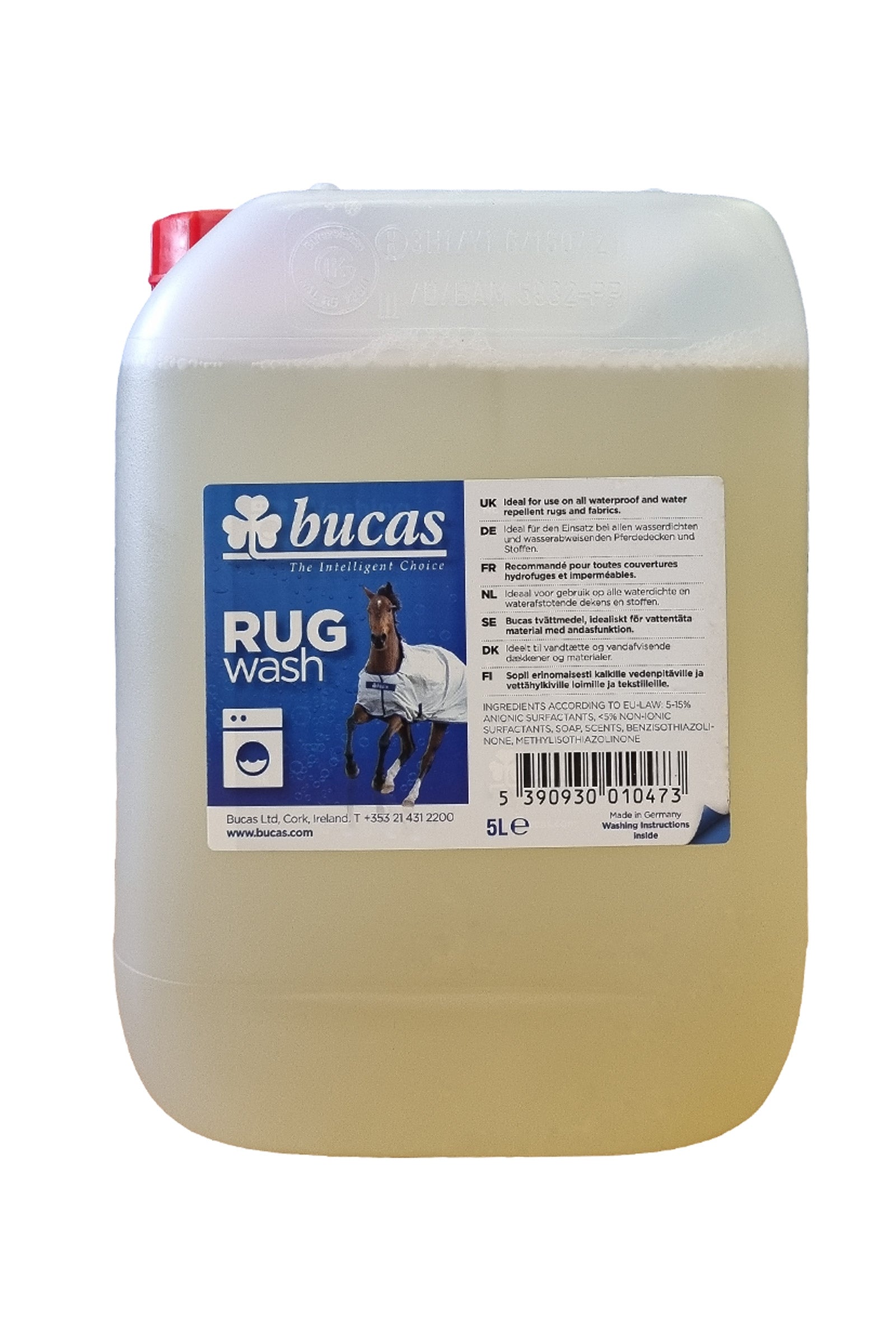 Bucas Rug Wash, 5 l Horse Health Care