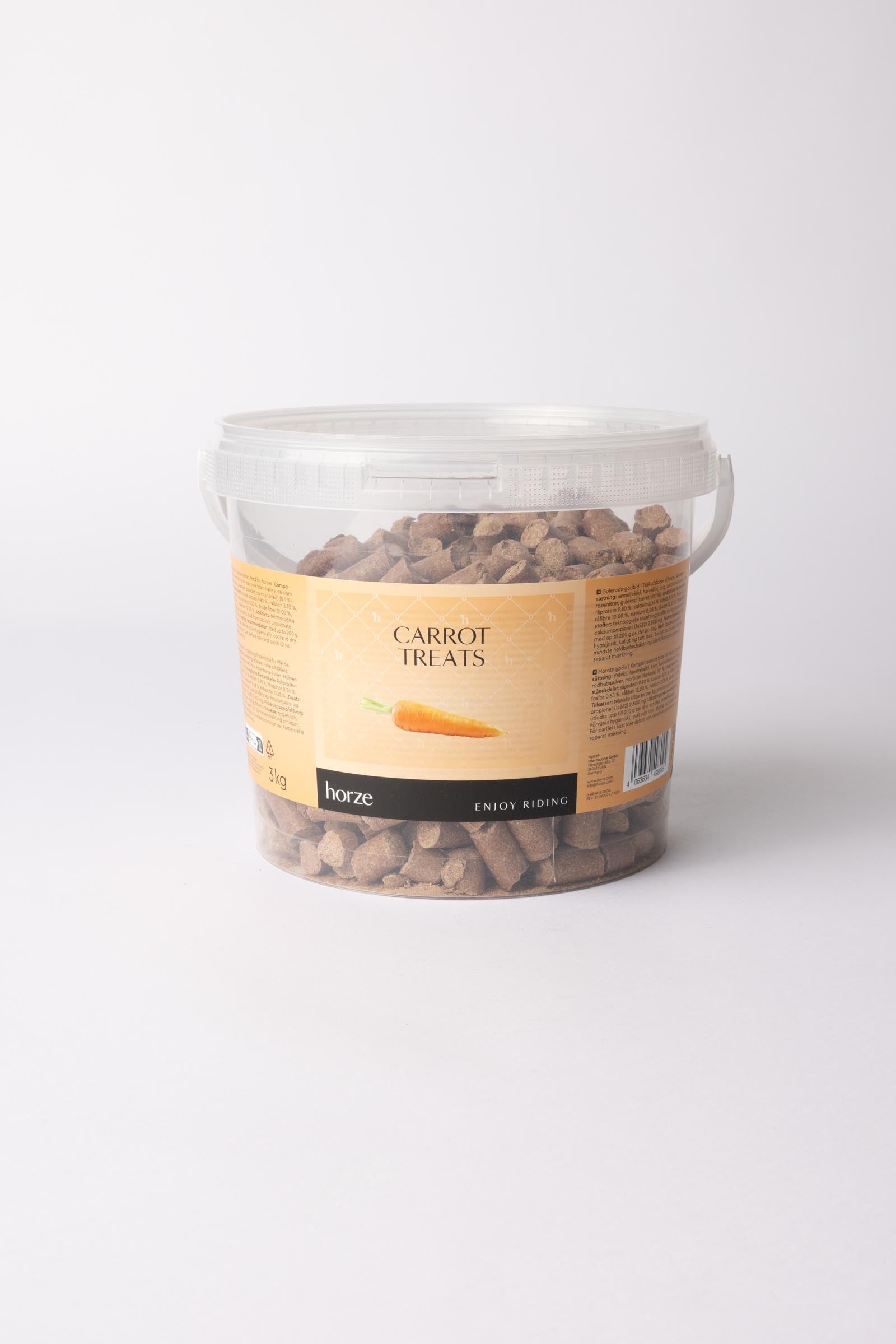 Horze Biscuits Carrot, Treats 3 kg Horse Feed & Nutrition