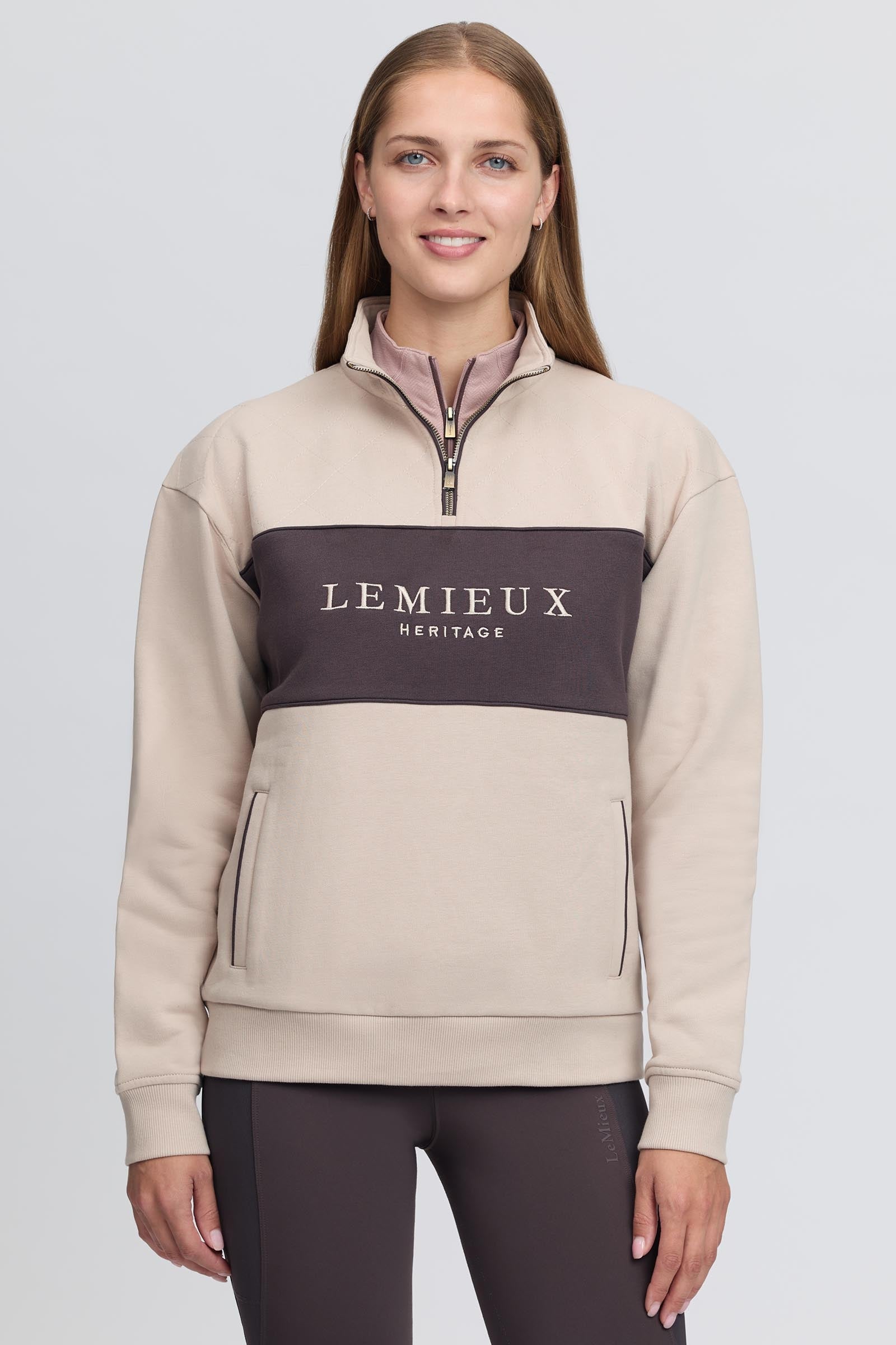 LeMieux Heritage Women´s Quarter Zip Sweatshirt Women’s Riding Clothing