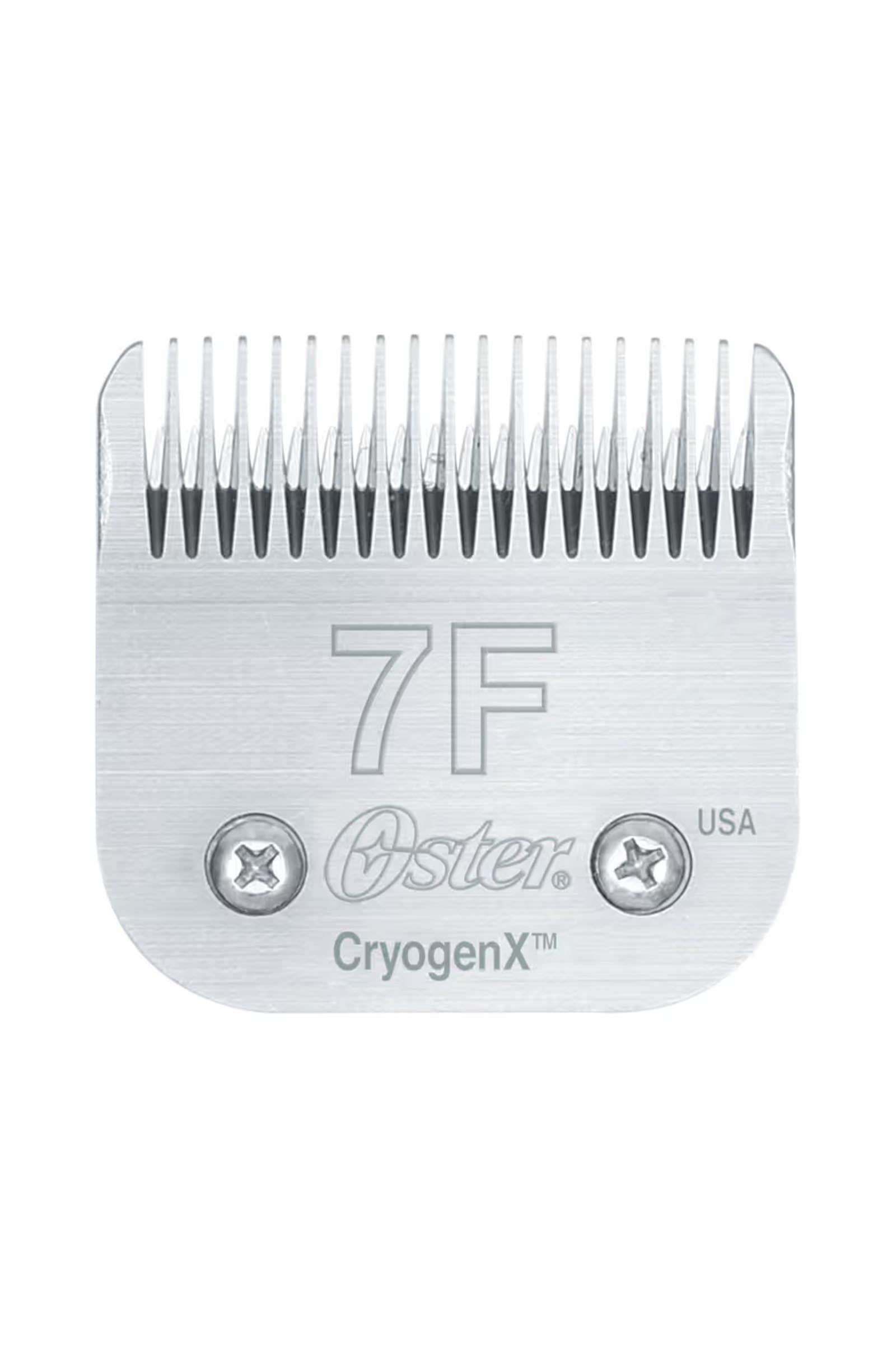 Oster Blade Set Cryogen-X (Clipping Blades Cutter Head No. 7F, L 3,2 mm) Horse Clipping & Trimming Tools