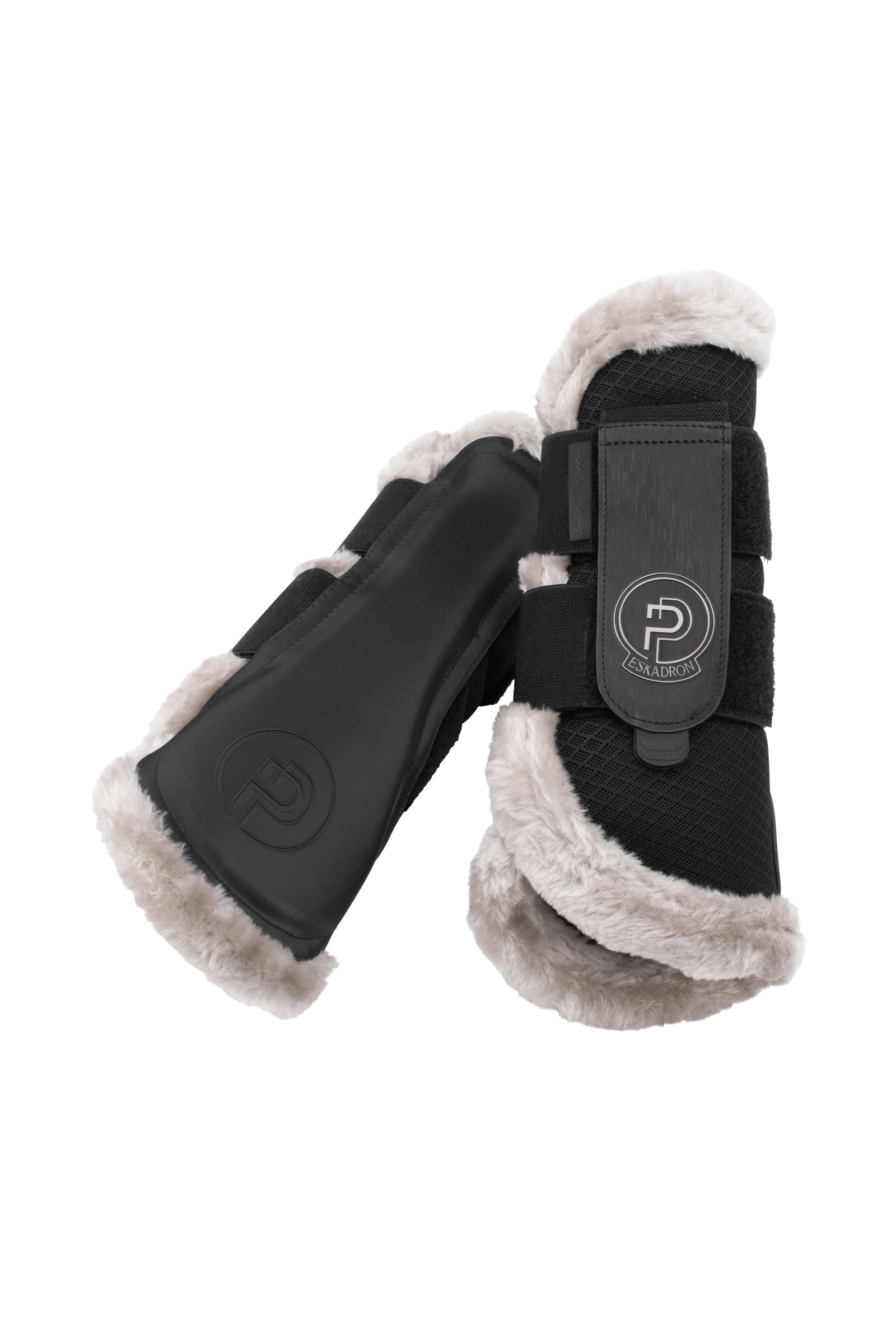 Eskadron Platinum 25 Mesh Faux Fur Tendon Boots Leg Protection & Hoof Protection for Horses
