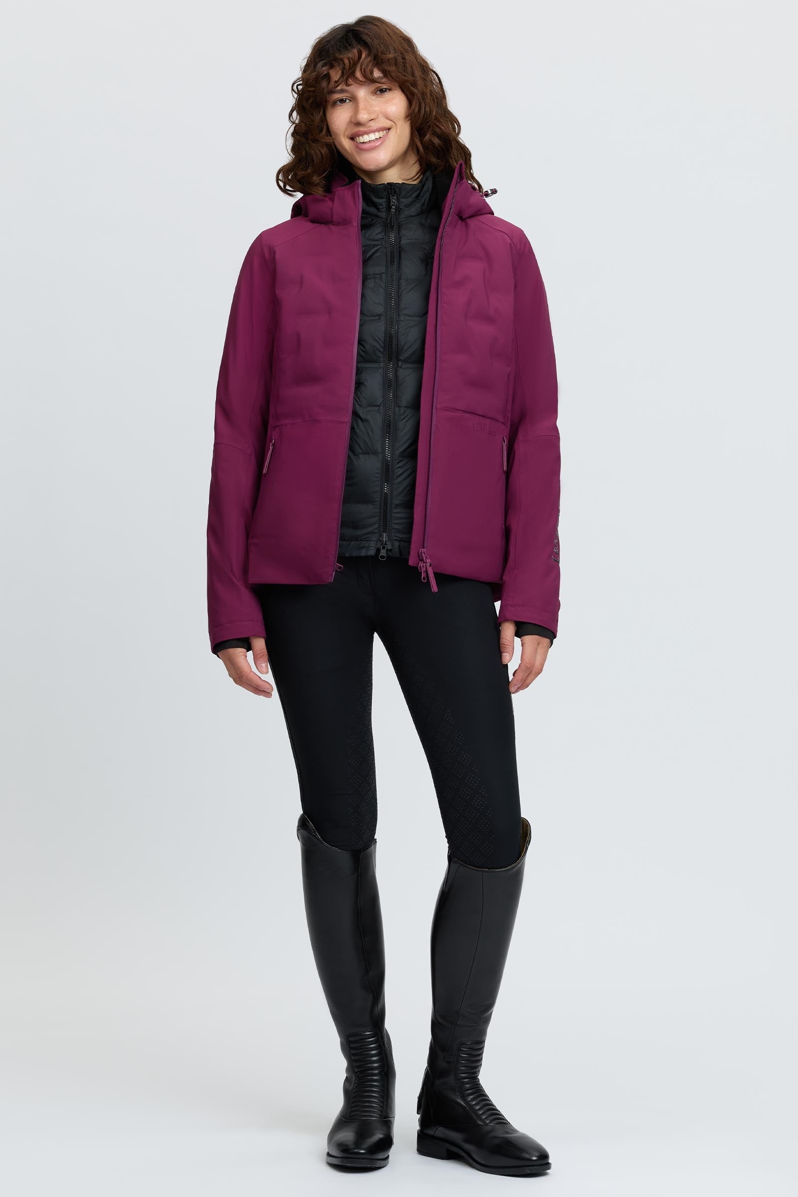 LeMieux Brooke Women´s 3-in-1 Waterproof Hybrid Jacket Women’s Riding Clothing