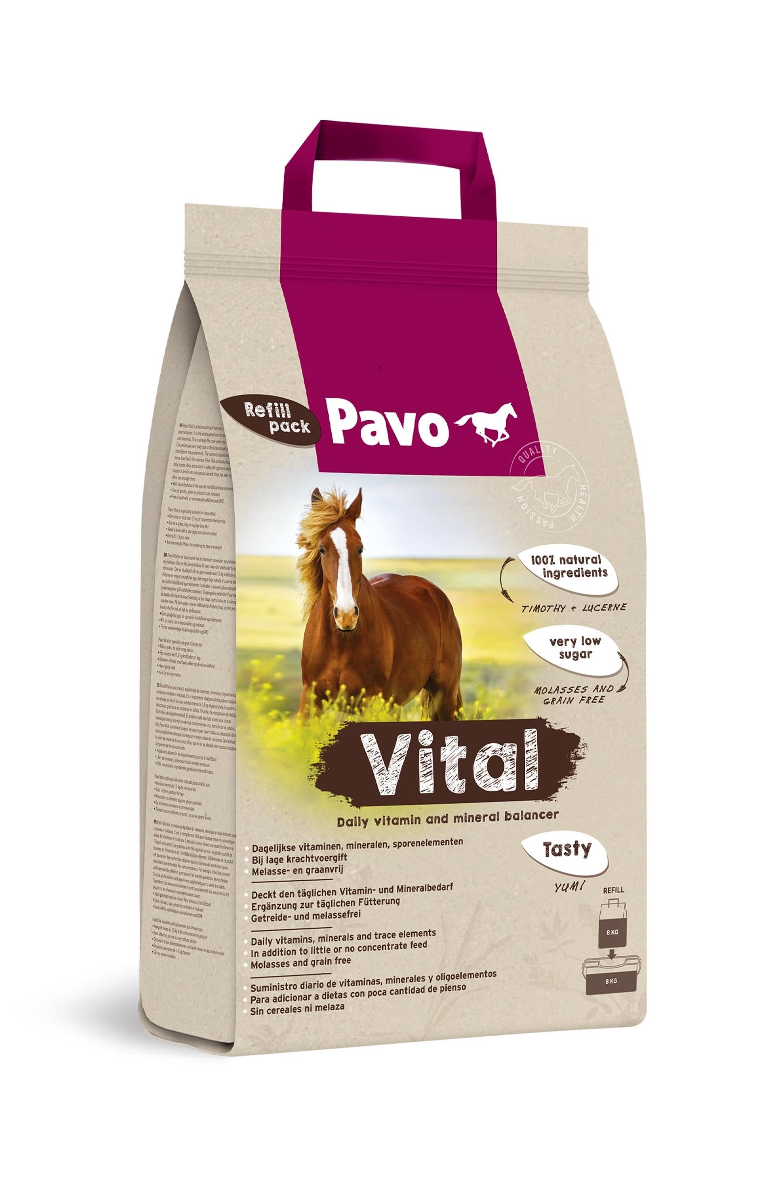 Pavo Vital Refill 8 kg Horse Feed & Nutrition