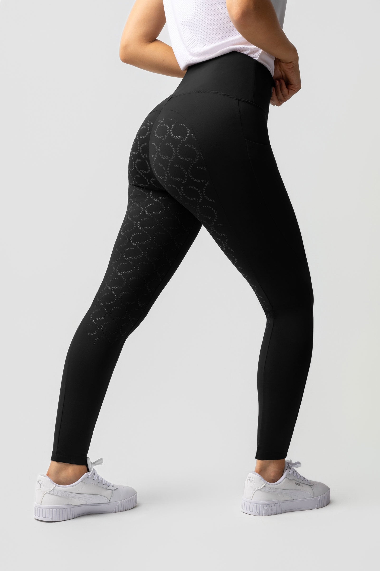 Horze Gillian Women's Thermo Fullgrip Tights Womens Breeches